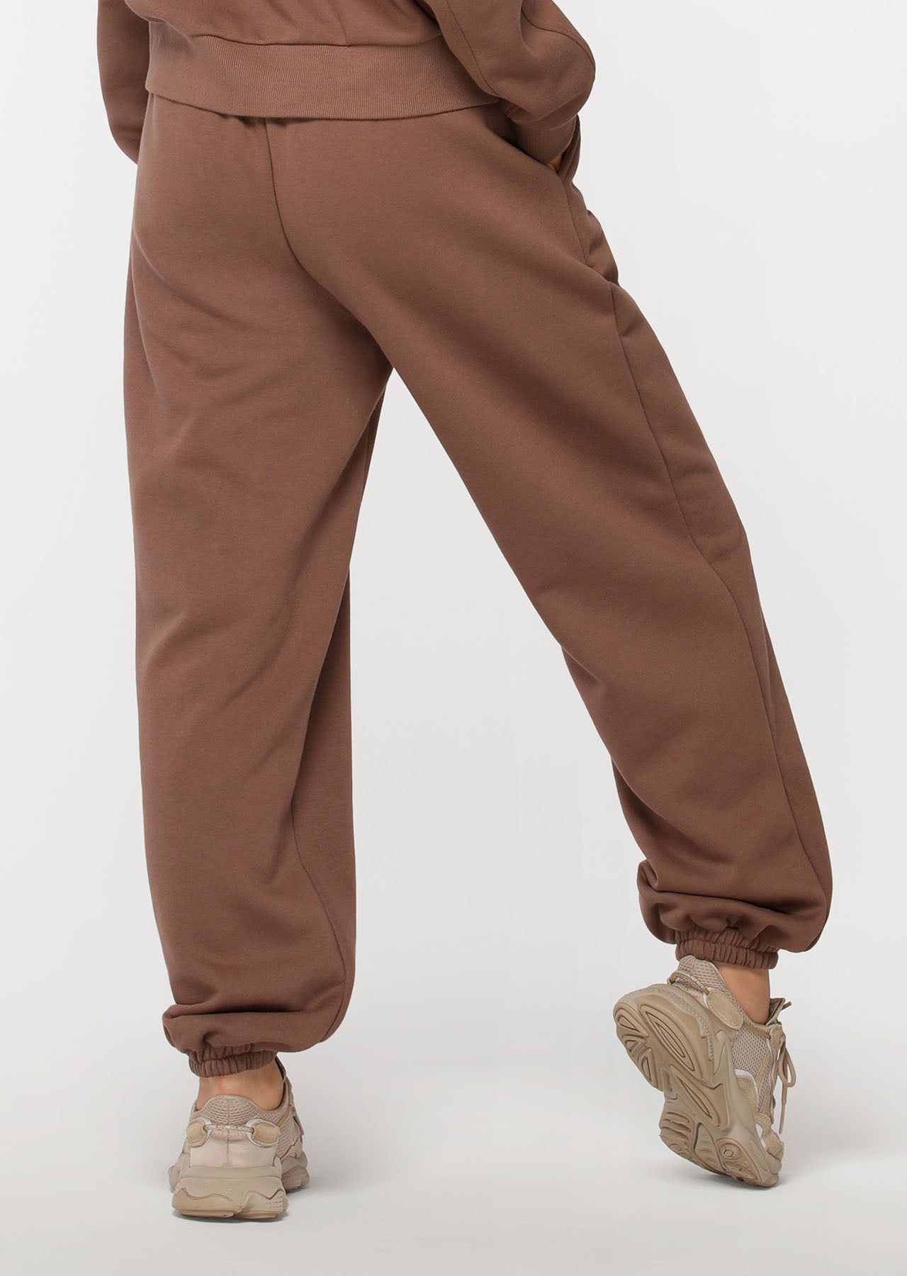 Lorna Jane Play The Game High Waisted Track Pants - Chocolate