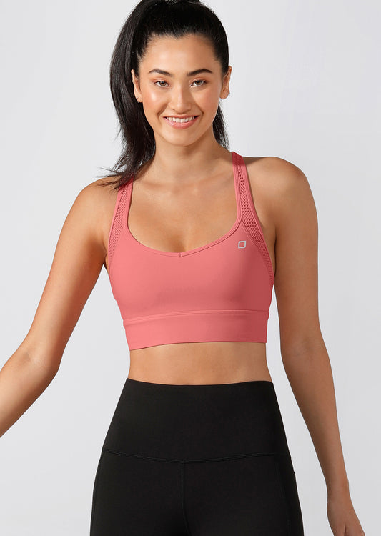 Lorna Jane Possibility Sports Bra - Quartz Pink