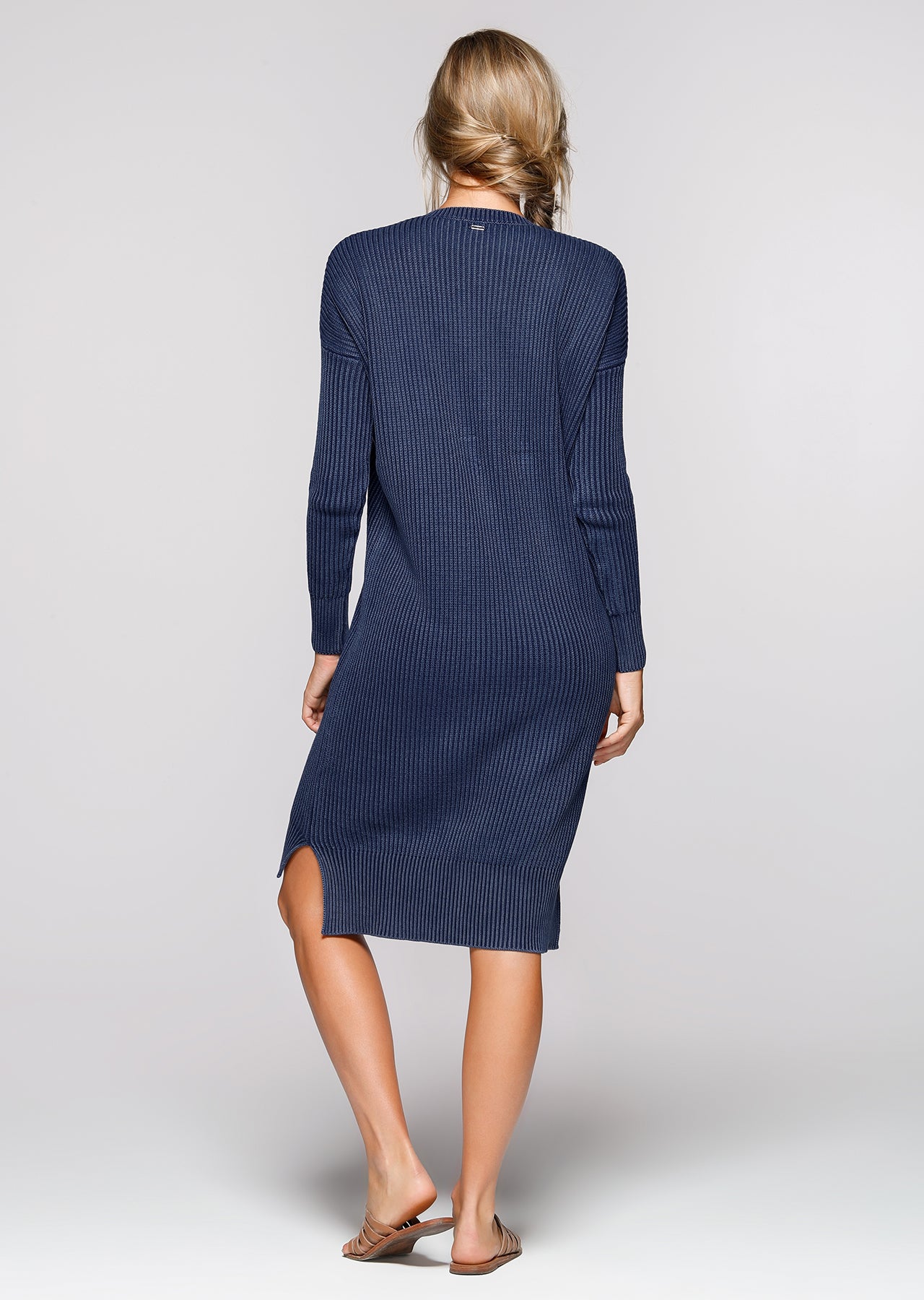 Lorna Jane Post Practice Knit Dress - Ink