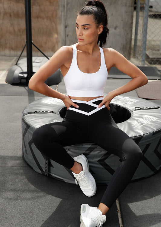 Lorna Jane Power Me Ankle Biter Leggings - Black