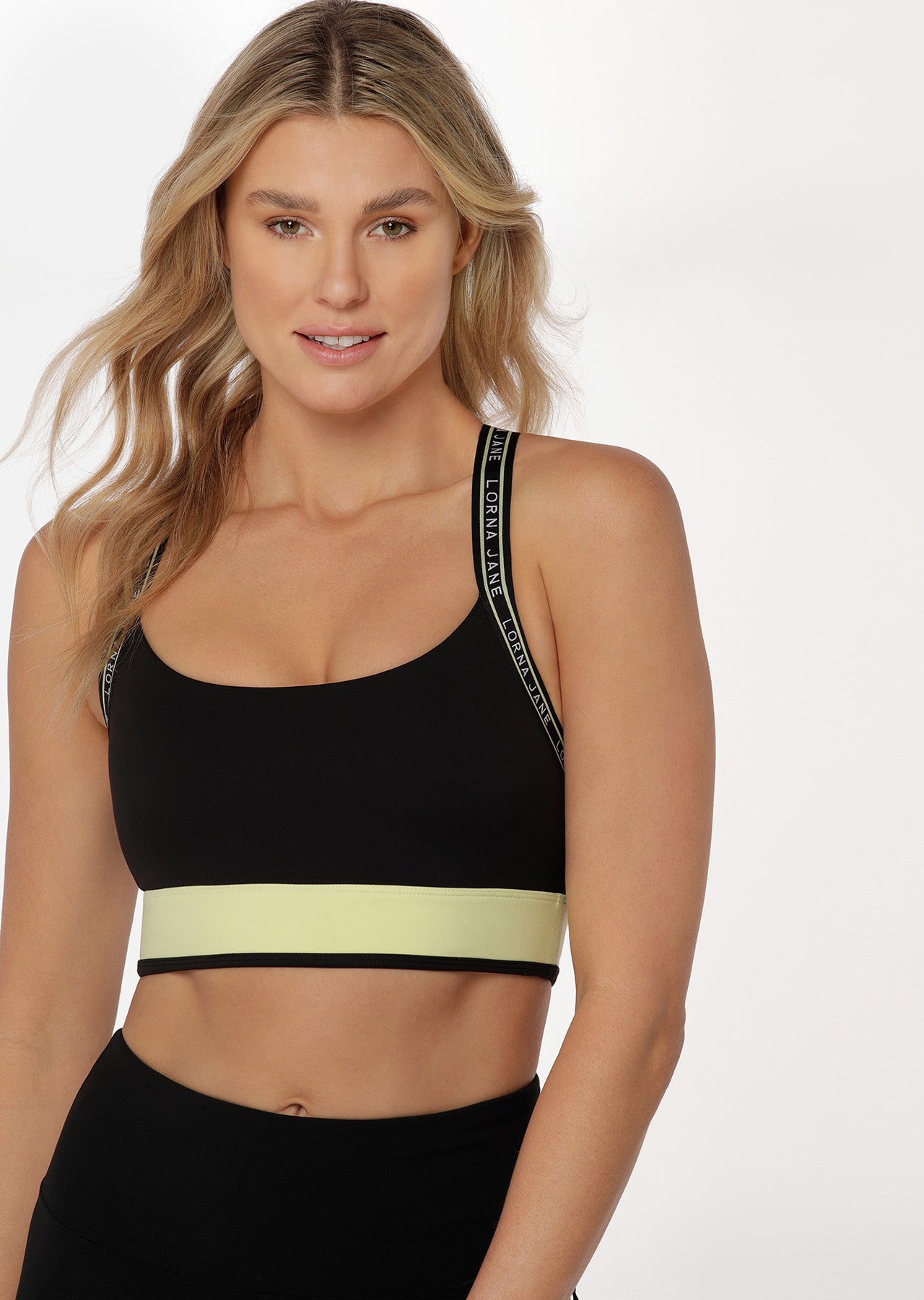 Lorna Jane Power Play Sports Bra - Black