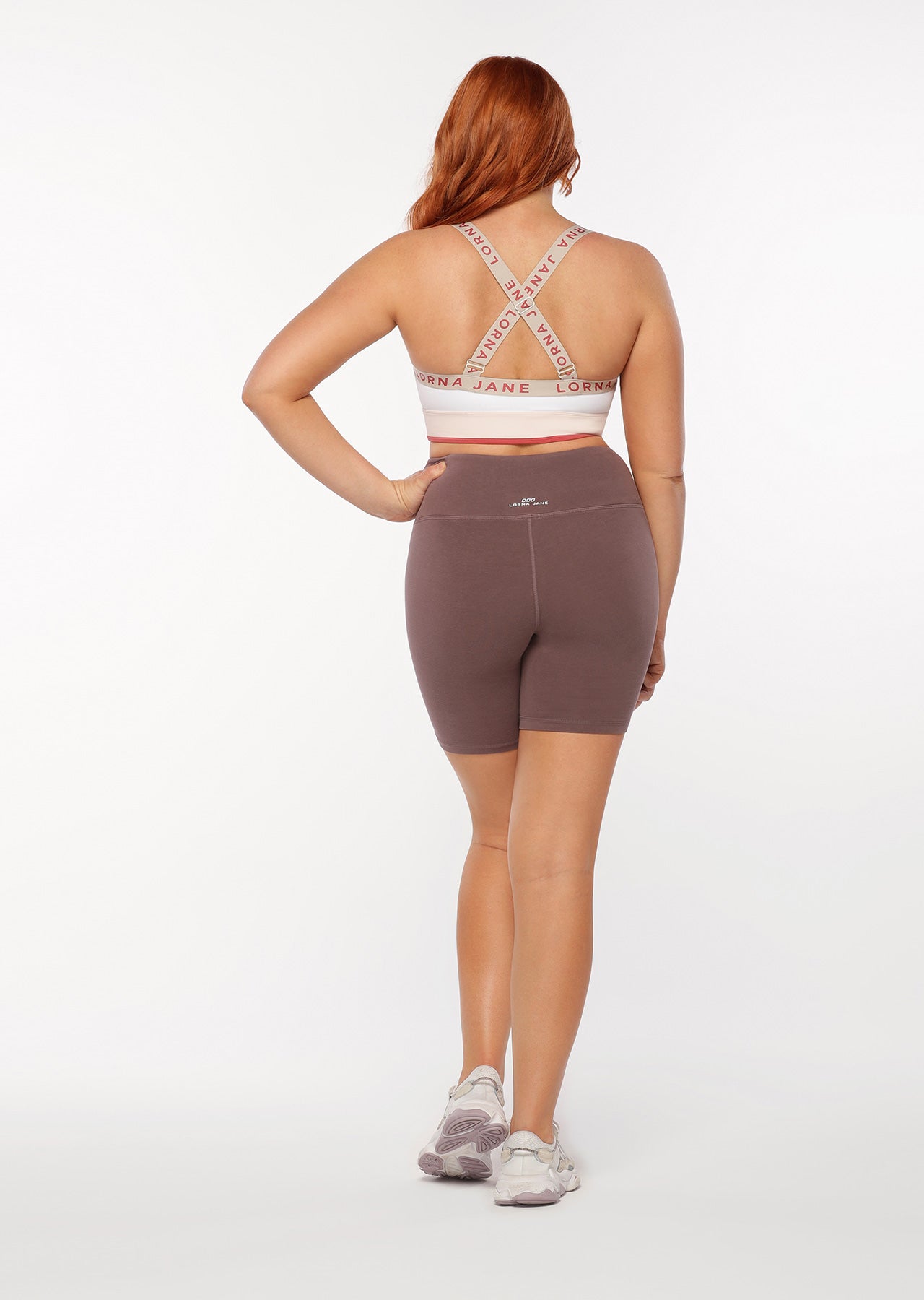 Lorna Jane Power Play Sports Bra - White Multi