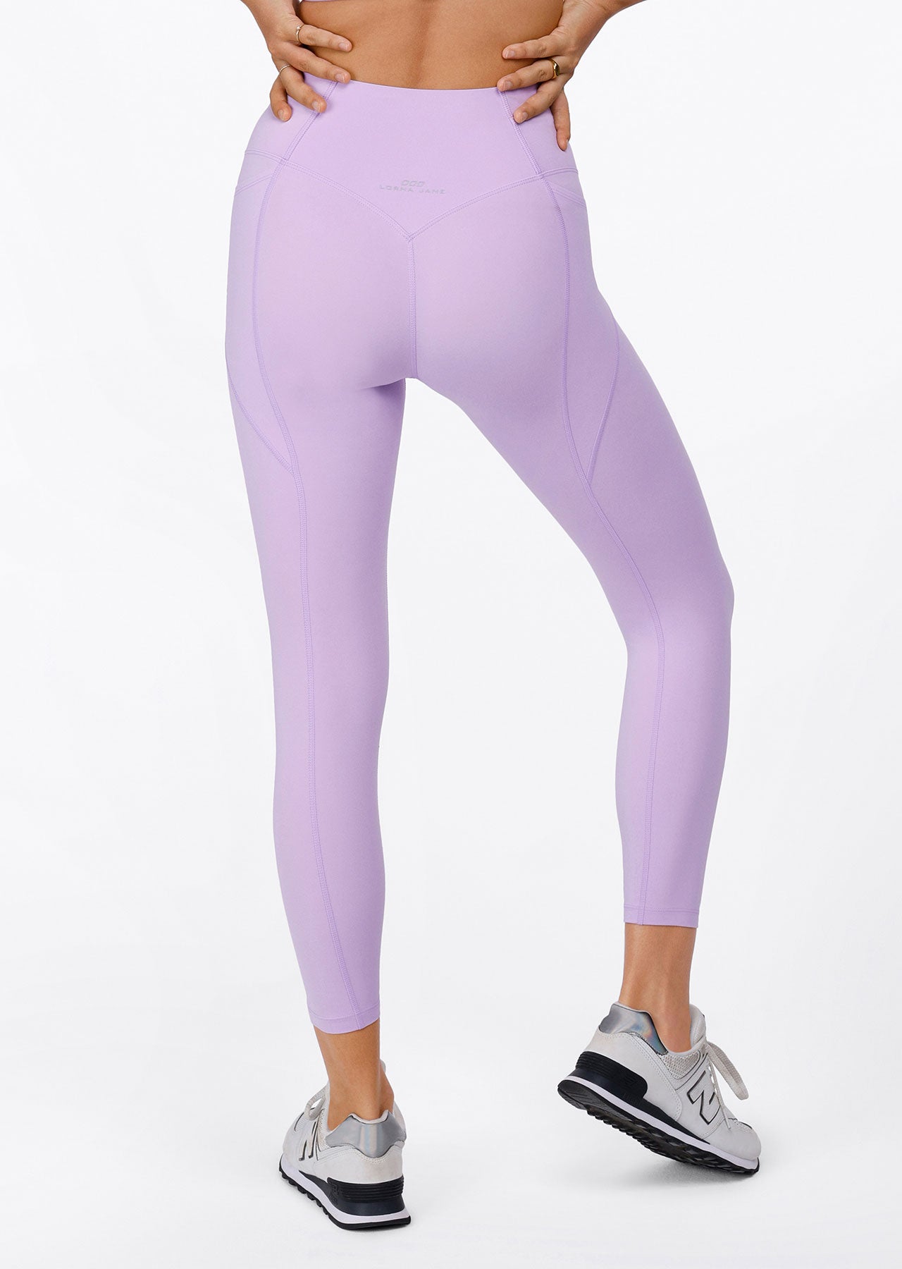Lorna Jane Power Sculpt Recycled Ankle Biter Leggings - Dusty Lilac