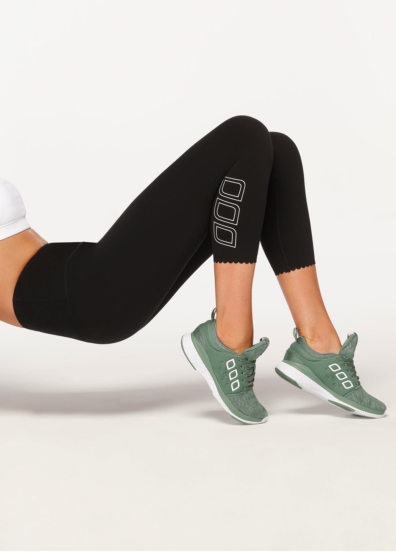 Lorna Jane Precision Run Shoes - Khaki