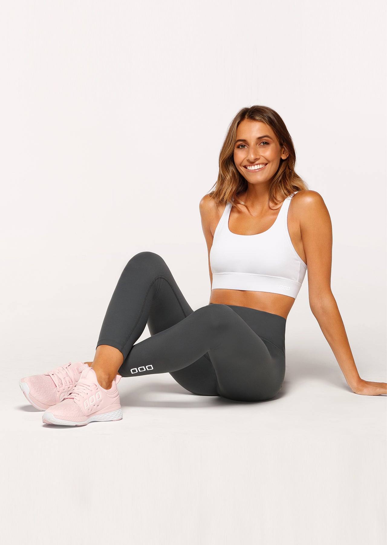 Lorna Jane Precision Run Shoes - Pale Pink