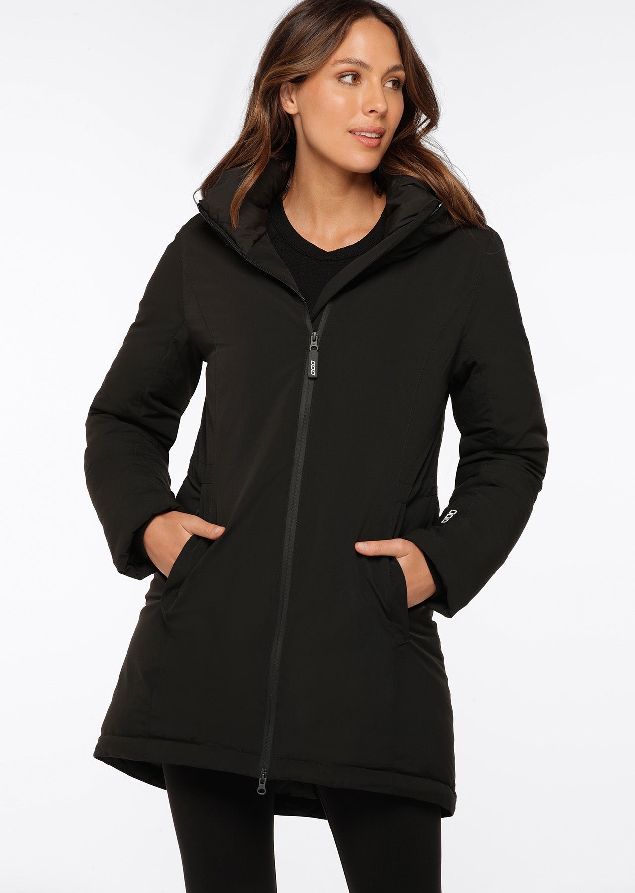 Lorna Jane Puffer Down Jacket - Black