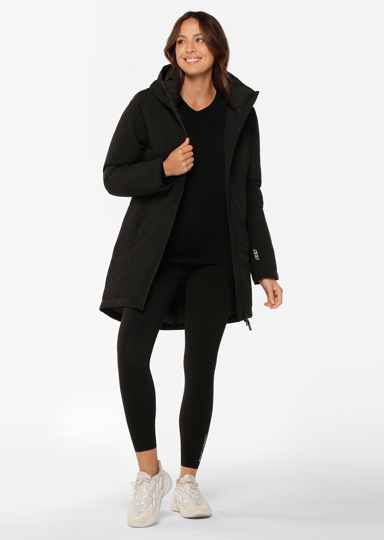 Lorna Jane Puffer Down Jacket - Black