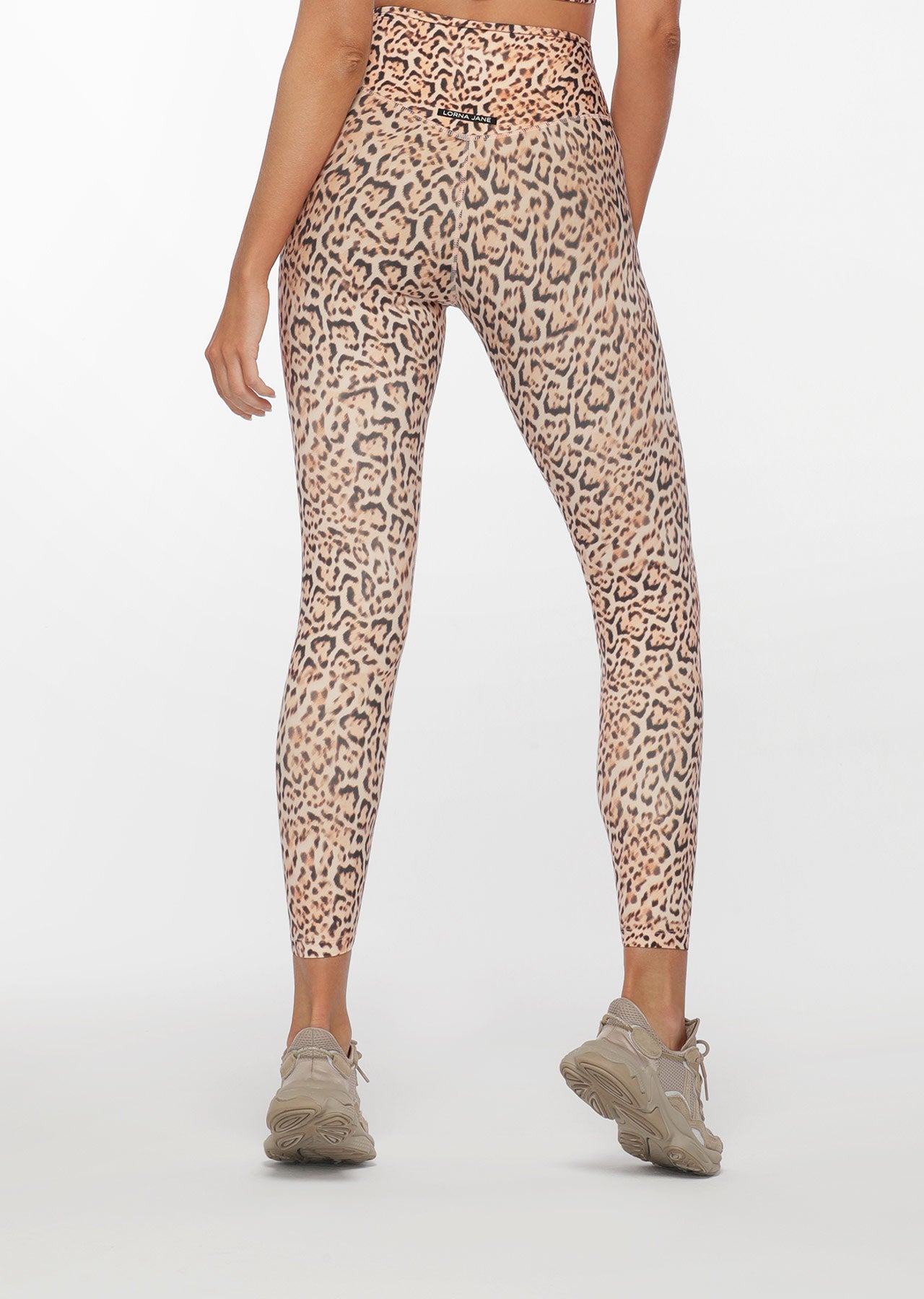 Lorna Jane Purr-Fect Ankle Biter Leggings - Jaguar Print