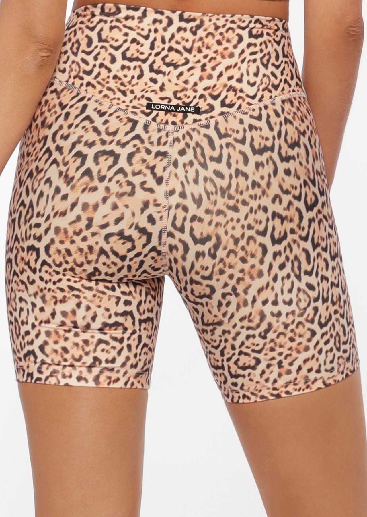 Lorna Jane Purr-Fect Bike Shorts - Jaguar Print