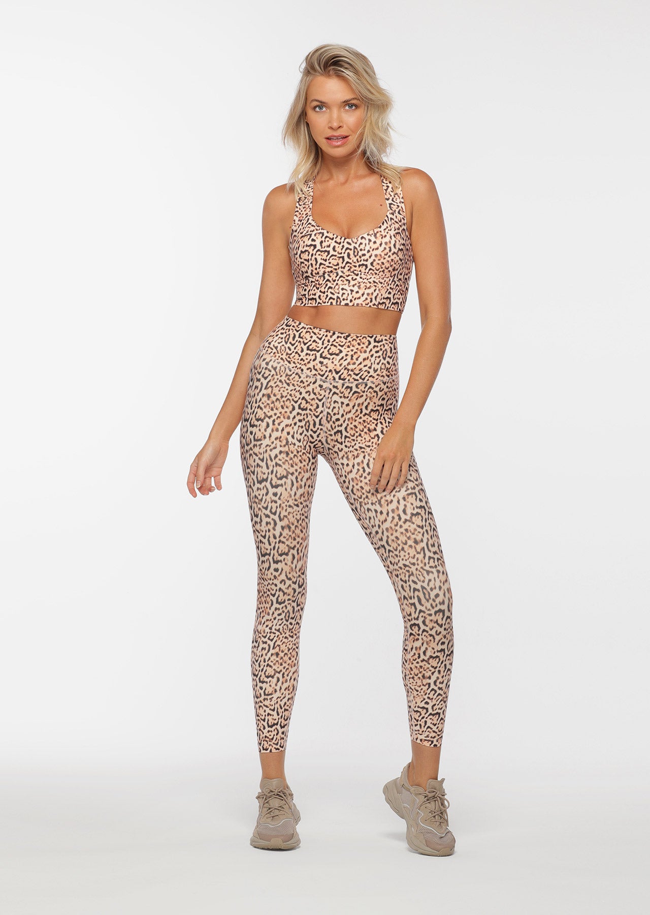 Lorna Jane Purr-Fect Sports Bra - Jaguar Print