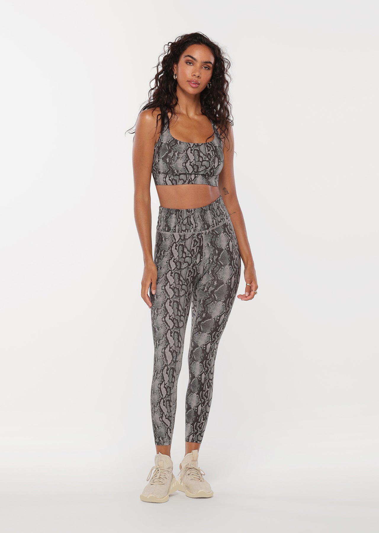 Lorna Jane Python Ankle Biter Leggings - Python Print