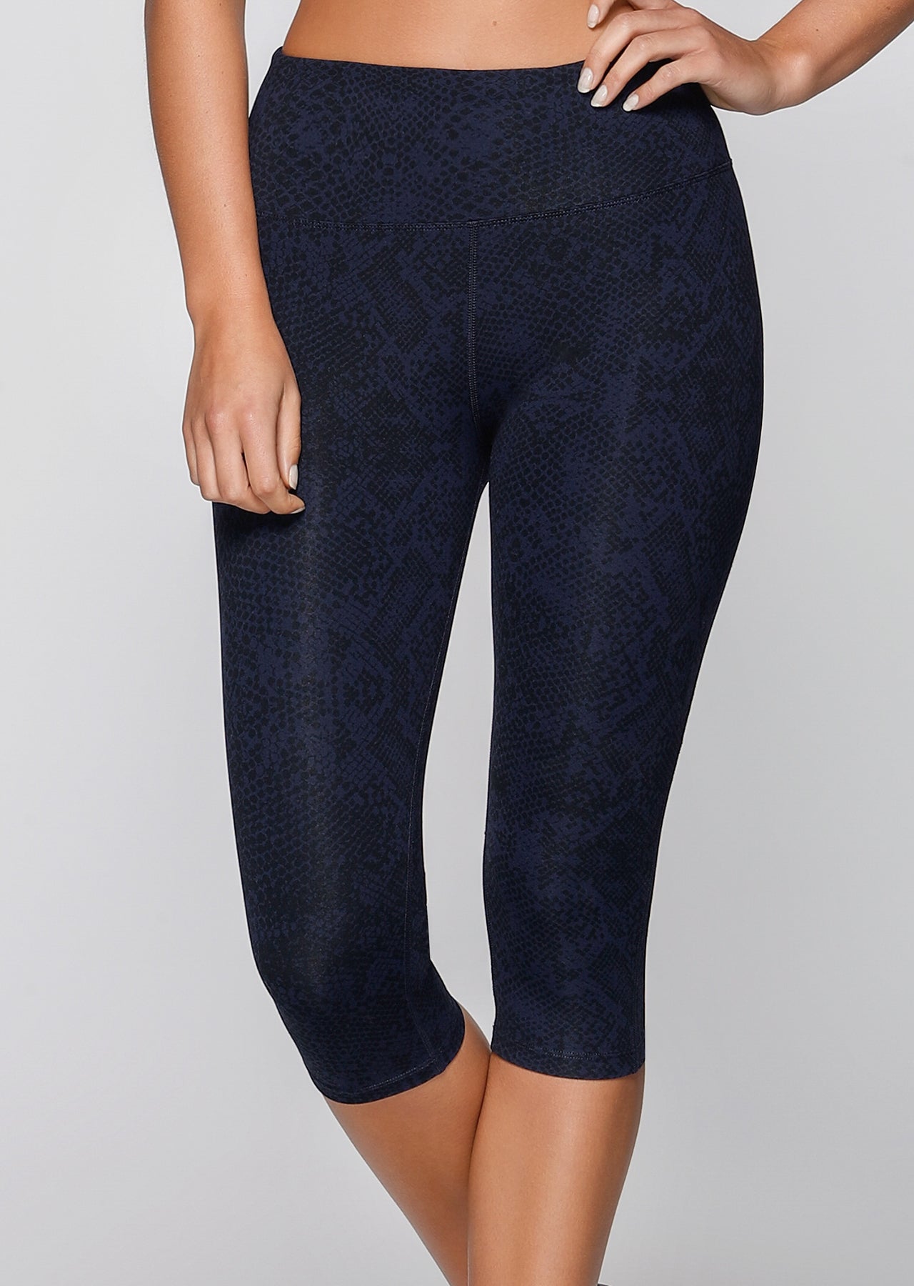 Lorna Jane Python Core 3/4 Tight - Python Print