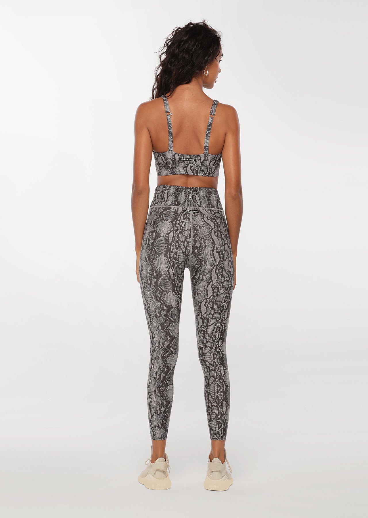 Lorna Jane Python Sports Bra - Python Print