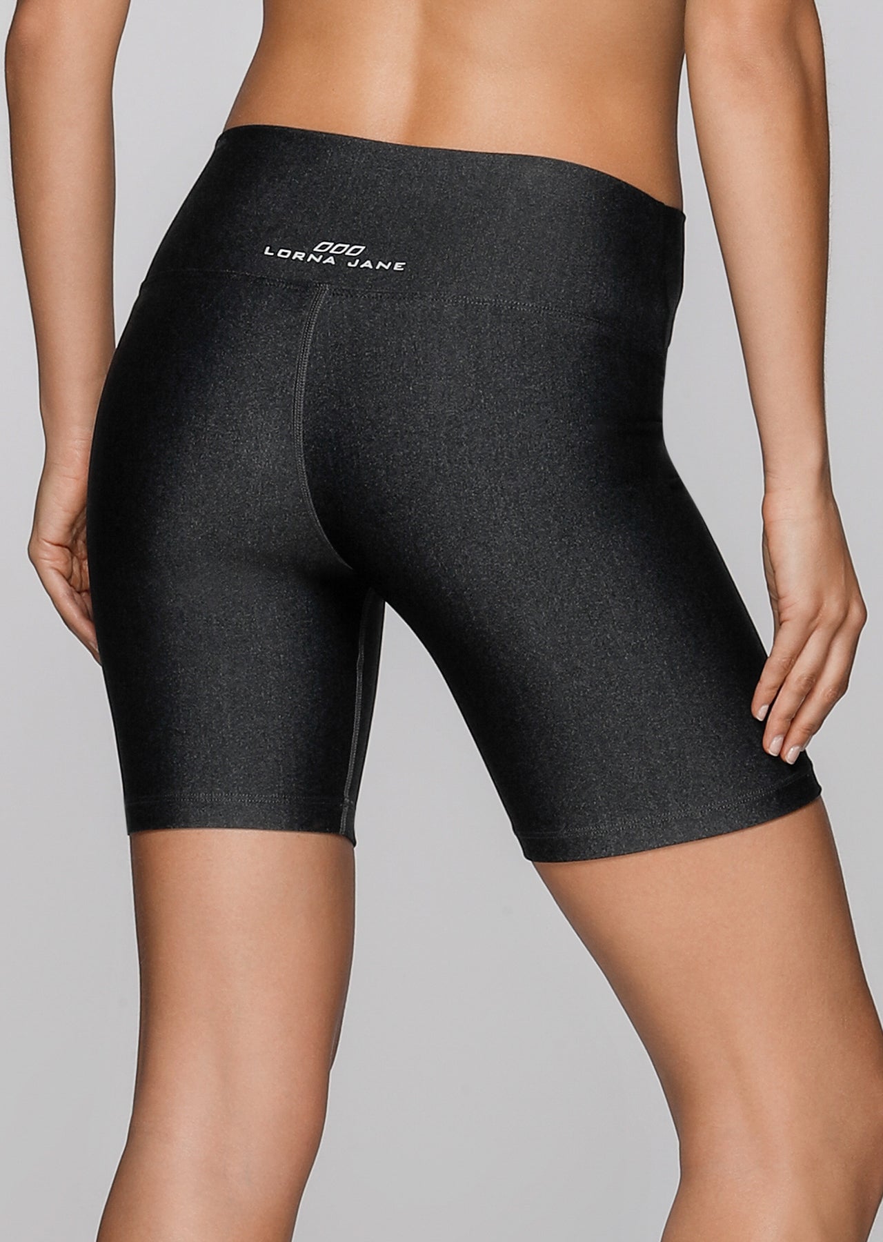 Lorna Jane Quick Dry Short Tight - Black Marl