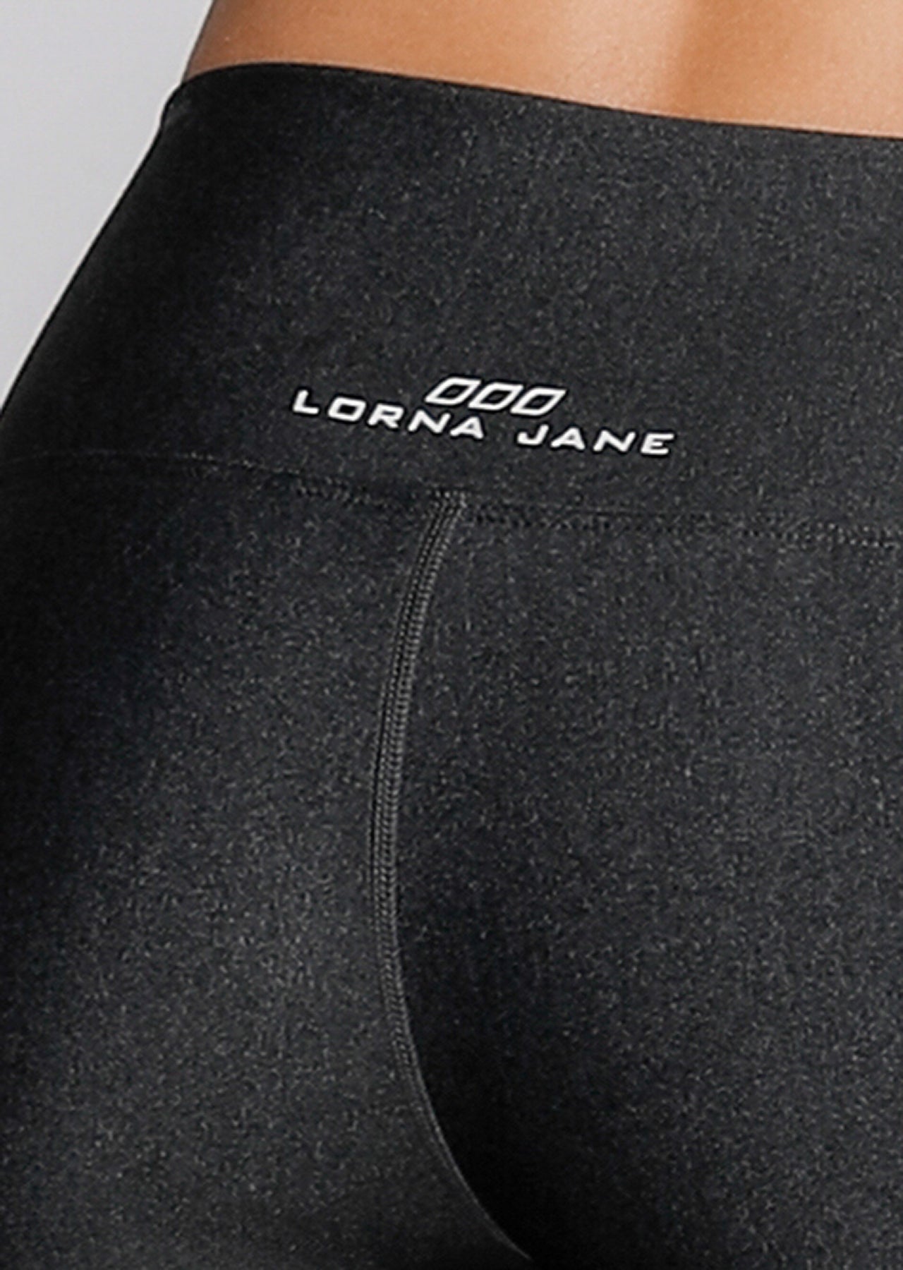 Lorna Jane Quick Dry Short Tight - Black Marl