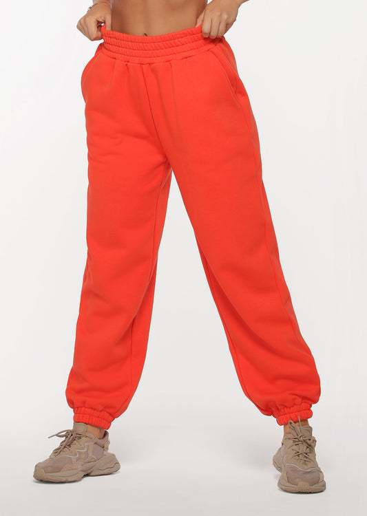 Lorna Jane R & R Varsity Track Pants - Chilli