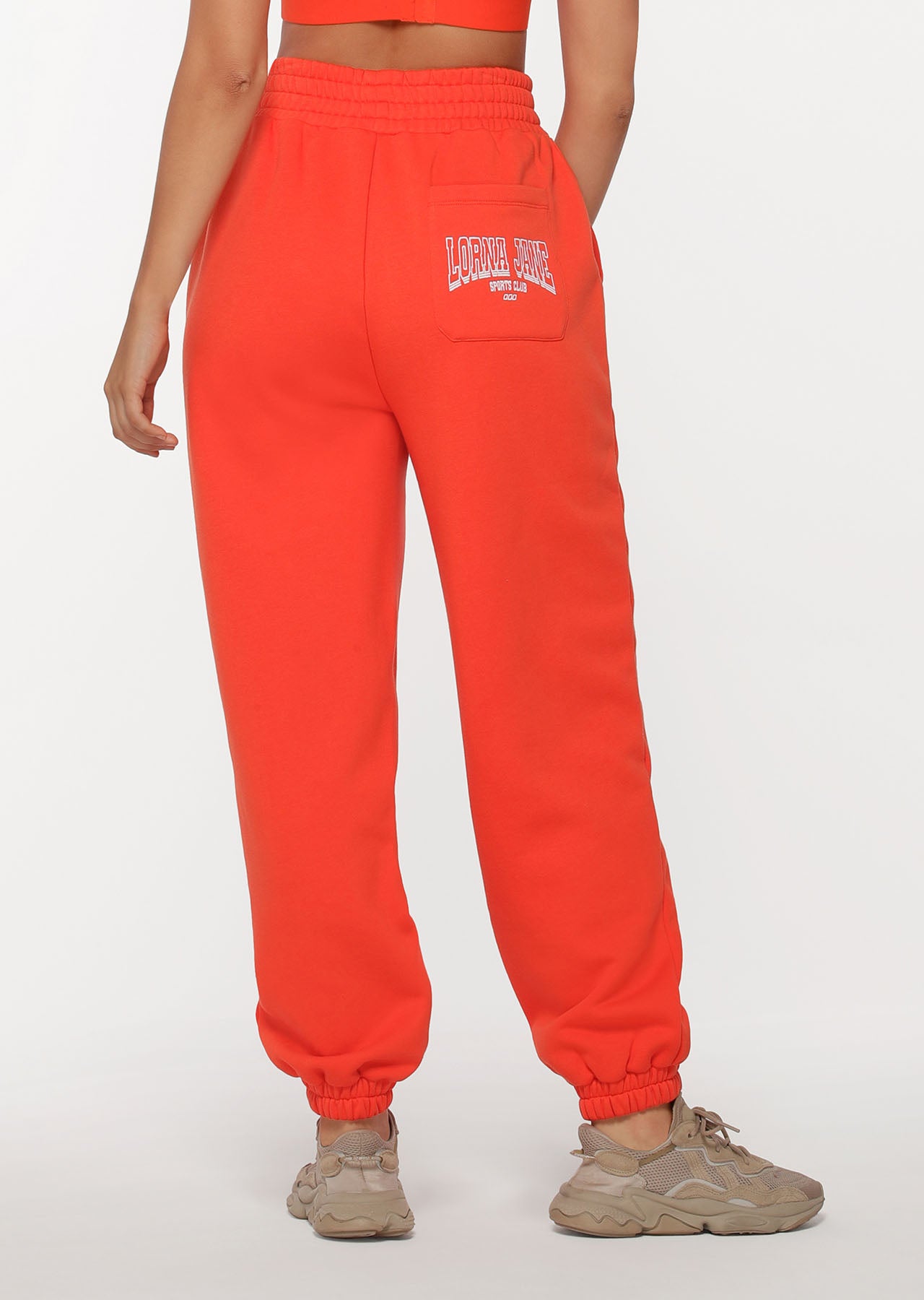 Lorna Jane R & R Varsity Track Pants - Chilli