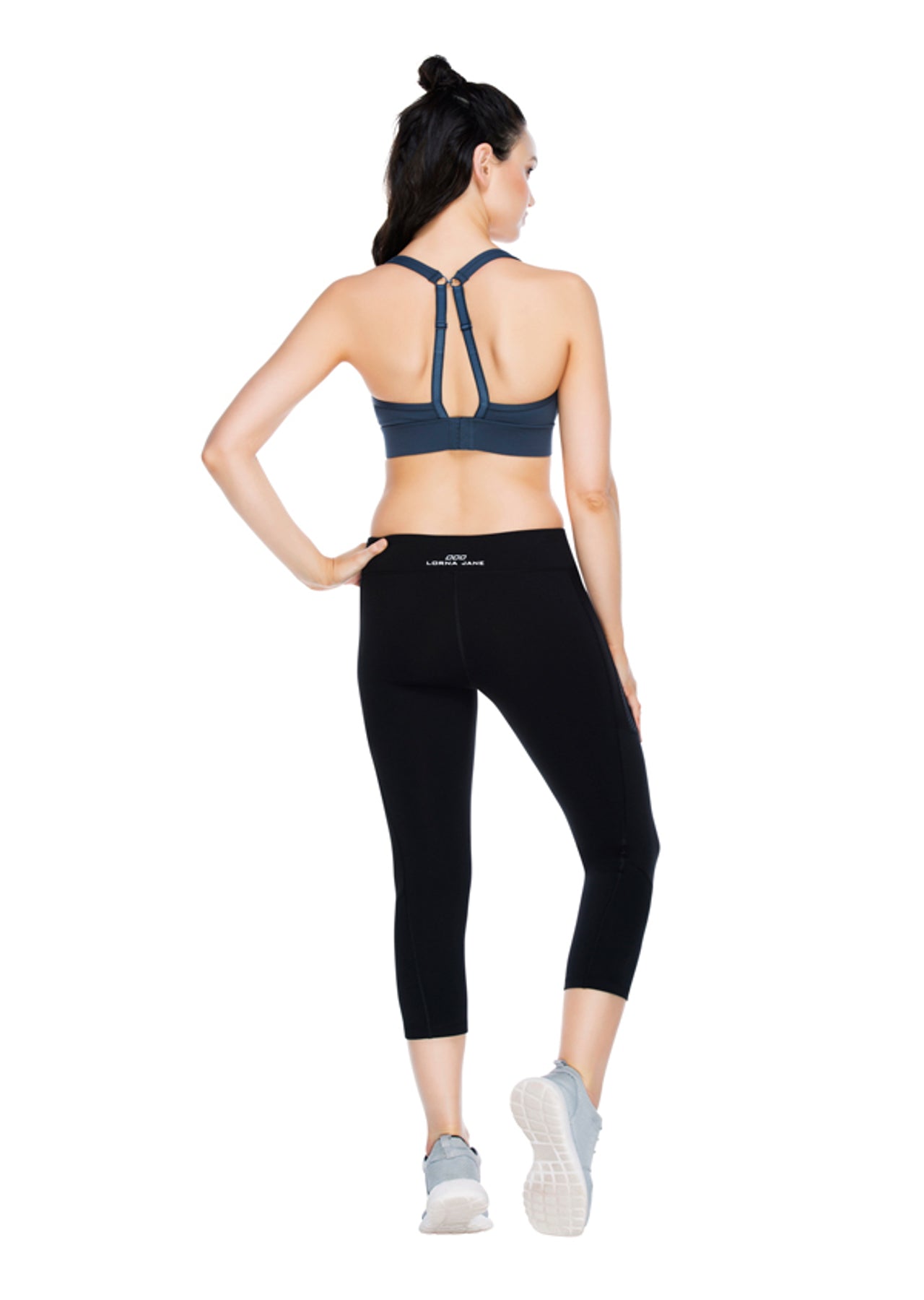 Lorna Jane Racer 7/8 Tight - Black