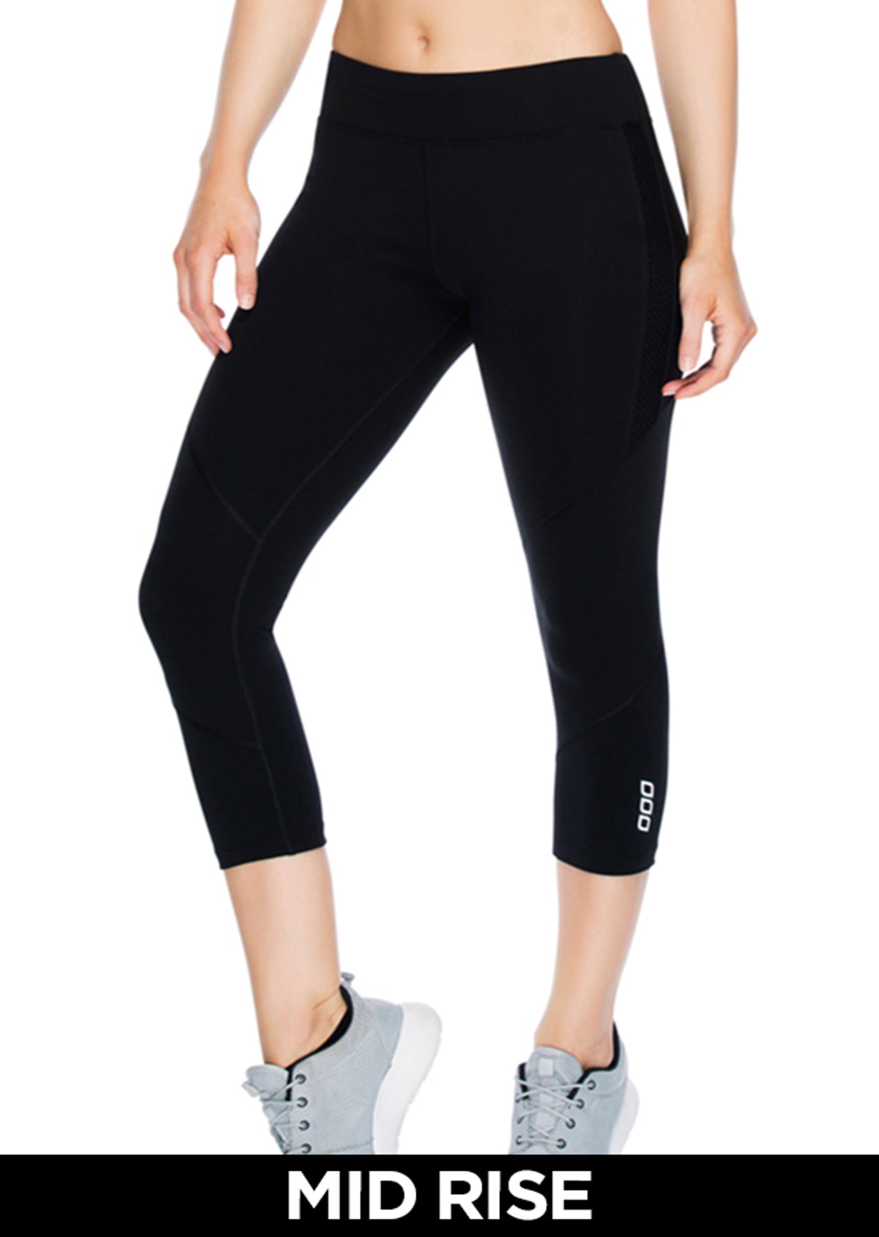 Lorna Jane Racer 7/8 Tight - Black