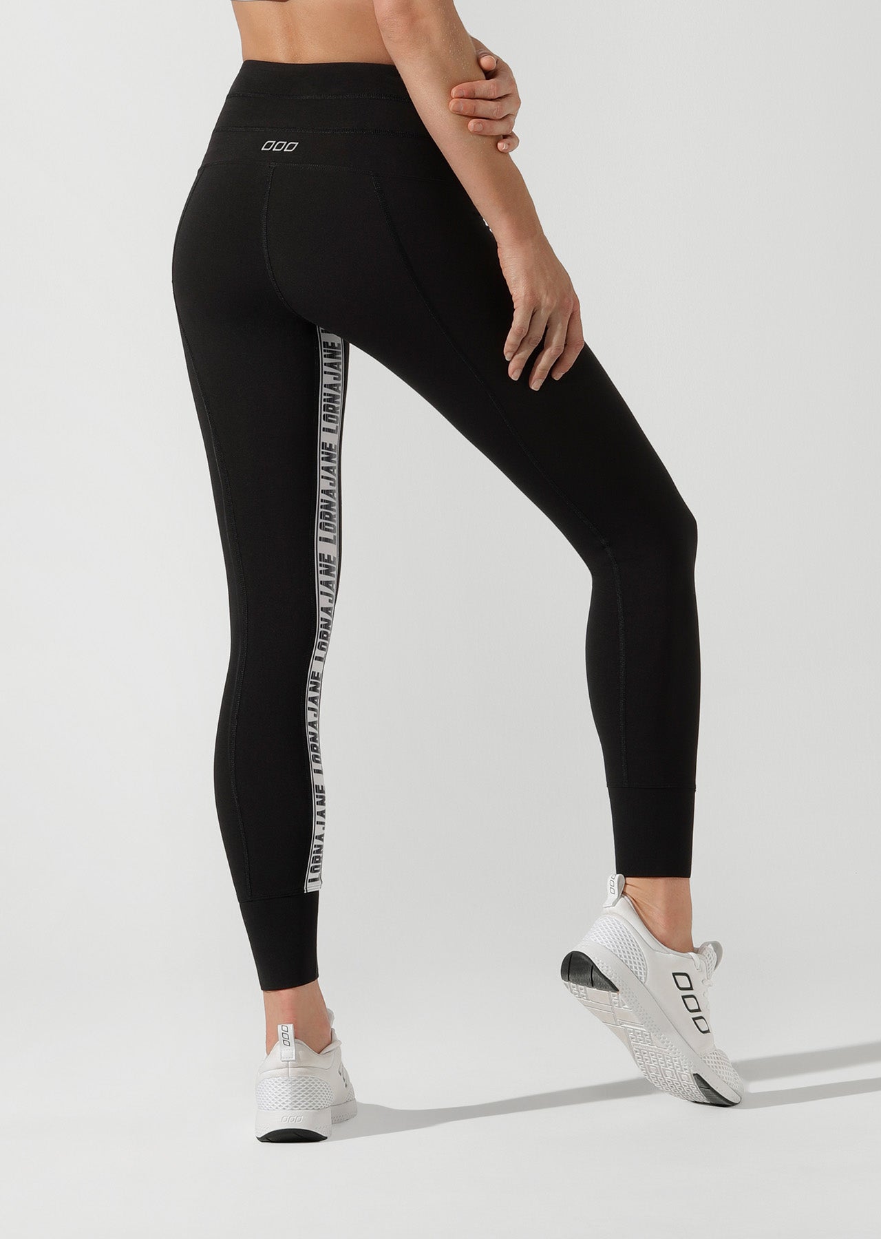 Lorna Jane Raceway Ankle Biter Tight - Black