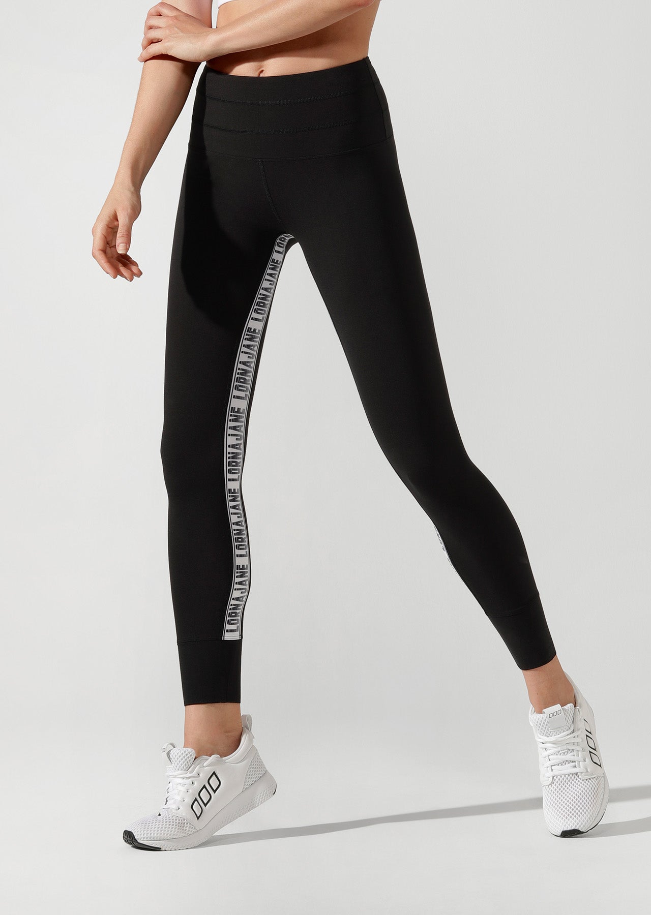 Lorna Jane Raceway Ankle Biter Tight - Black