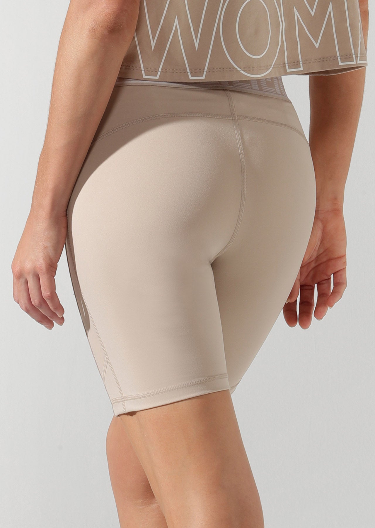 Lorna Jane Raceway Short Tight - Off White