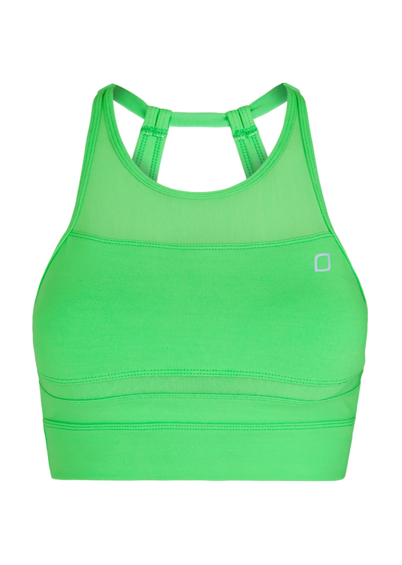 Lorna Jane Rachelle Sports Bra - Neon Apple