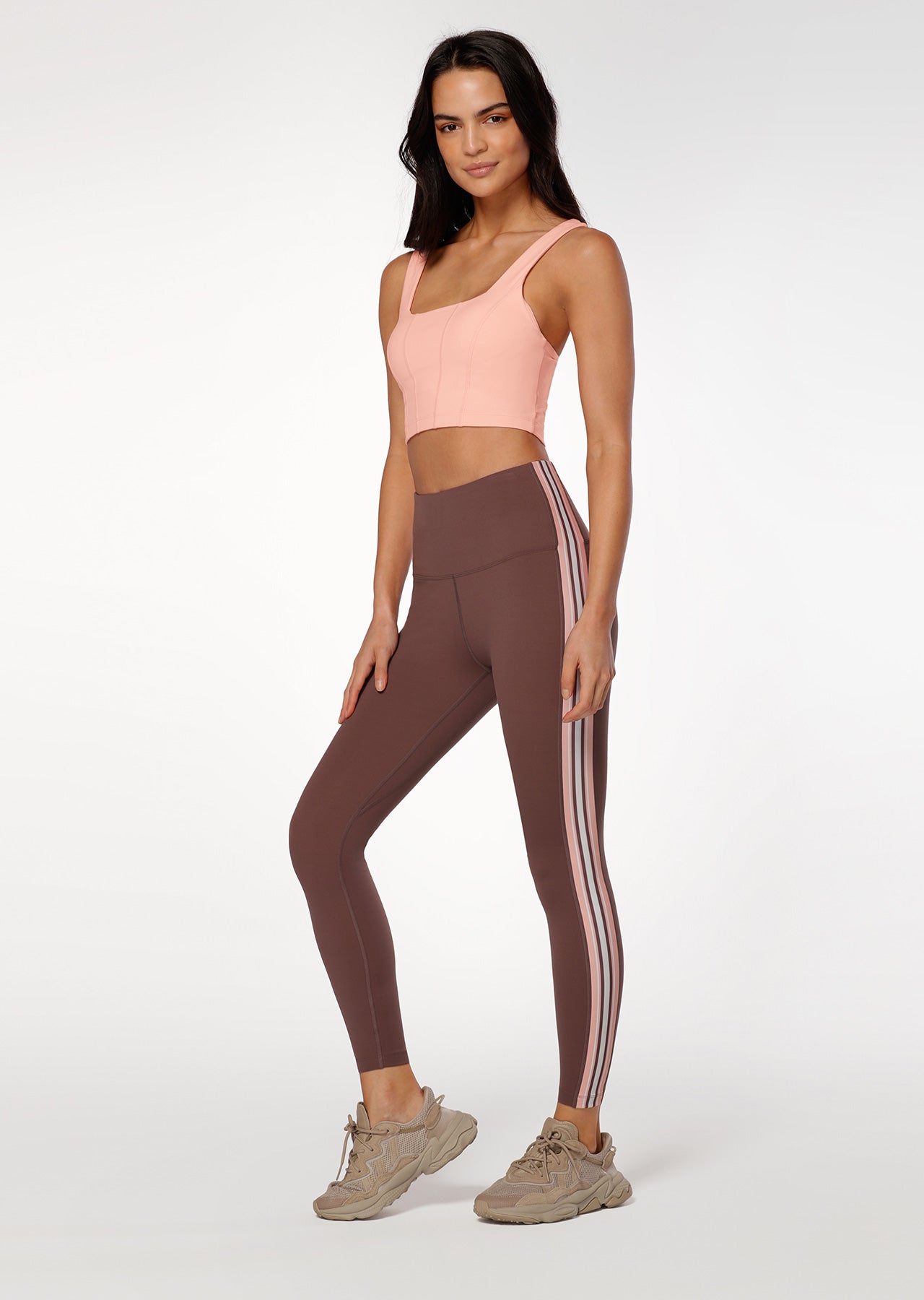 Lorna Jane Radiate Full Length Leggings - Stone