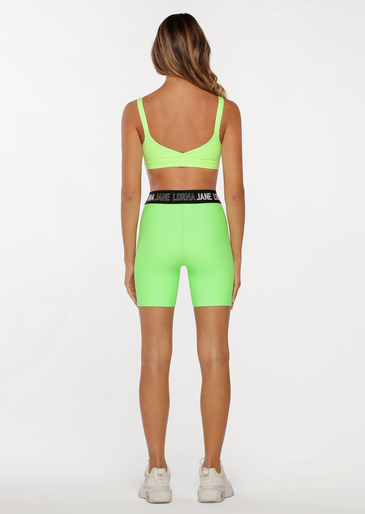 Lorna Jane Rally Sports Bra - Sunbleached Lime