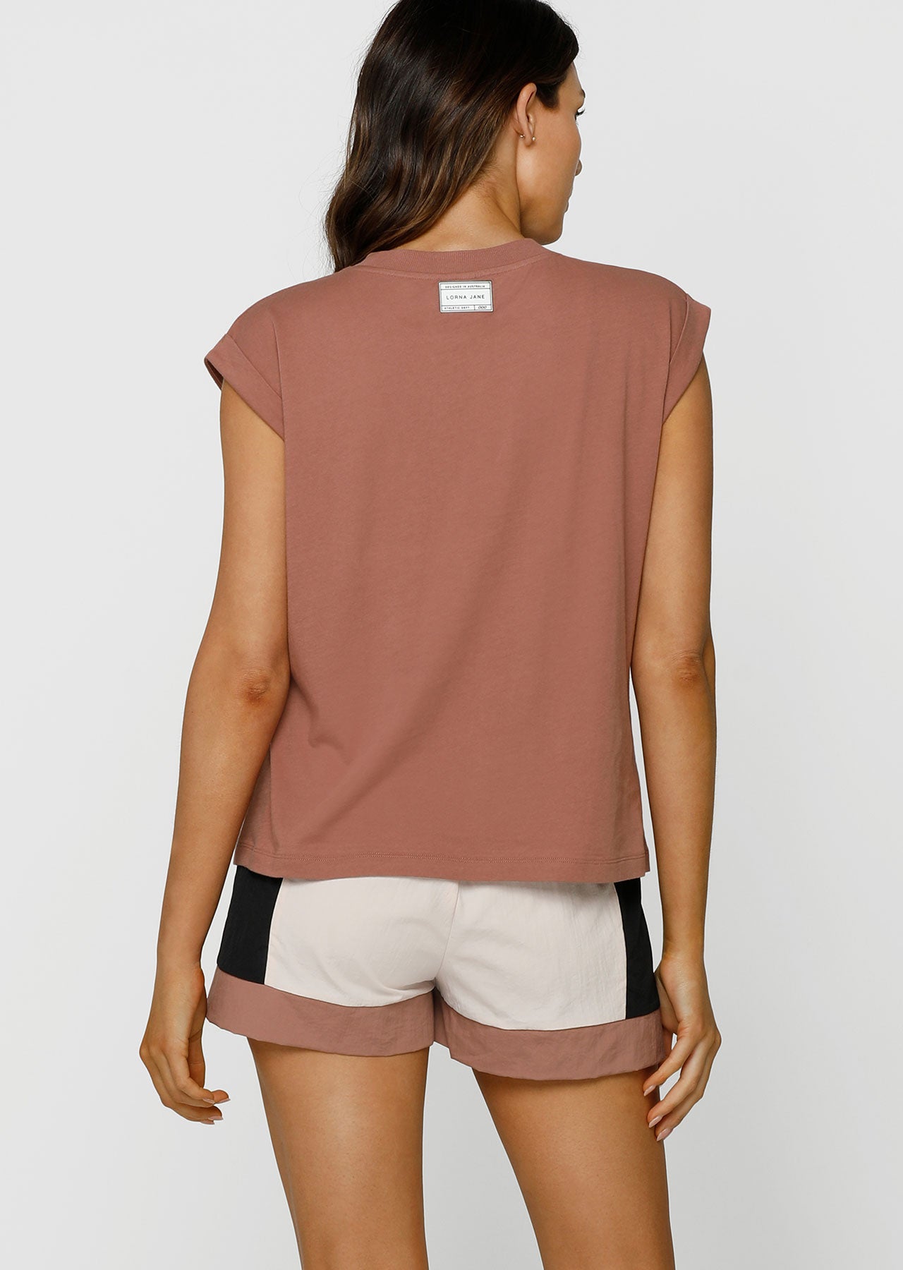 Lorna Jane Rally Tank - Chestnut