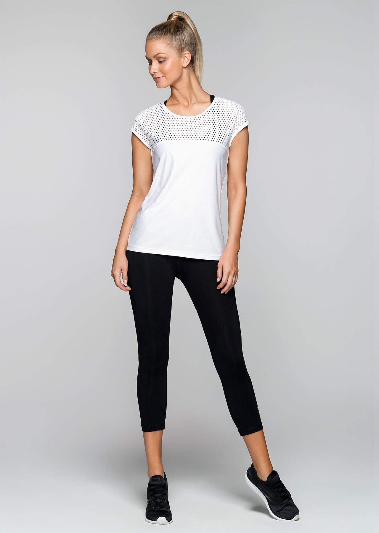 Lorna Jane Raya Excel T-Shirt - White