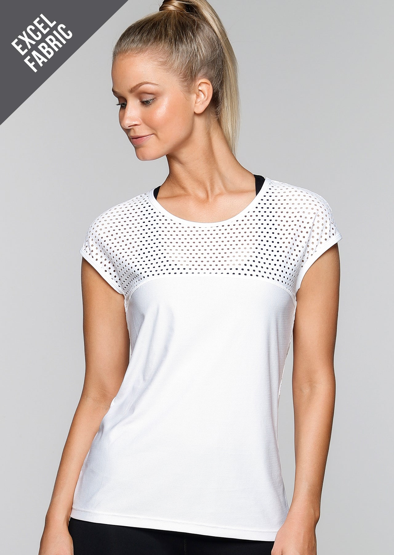 Lorna Jane Raya Excel T-Shirt - White