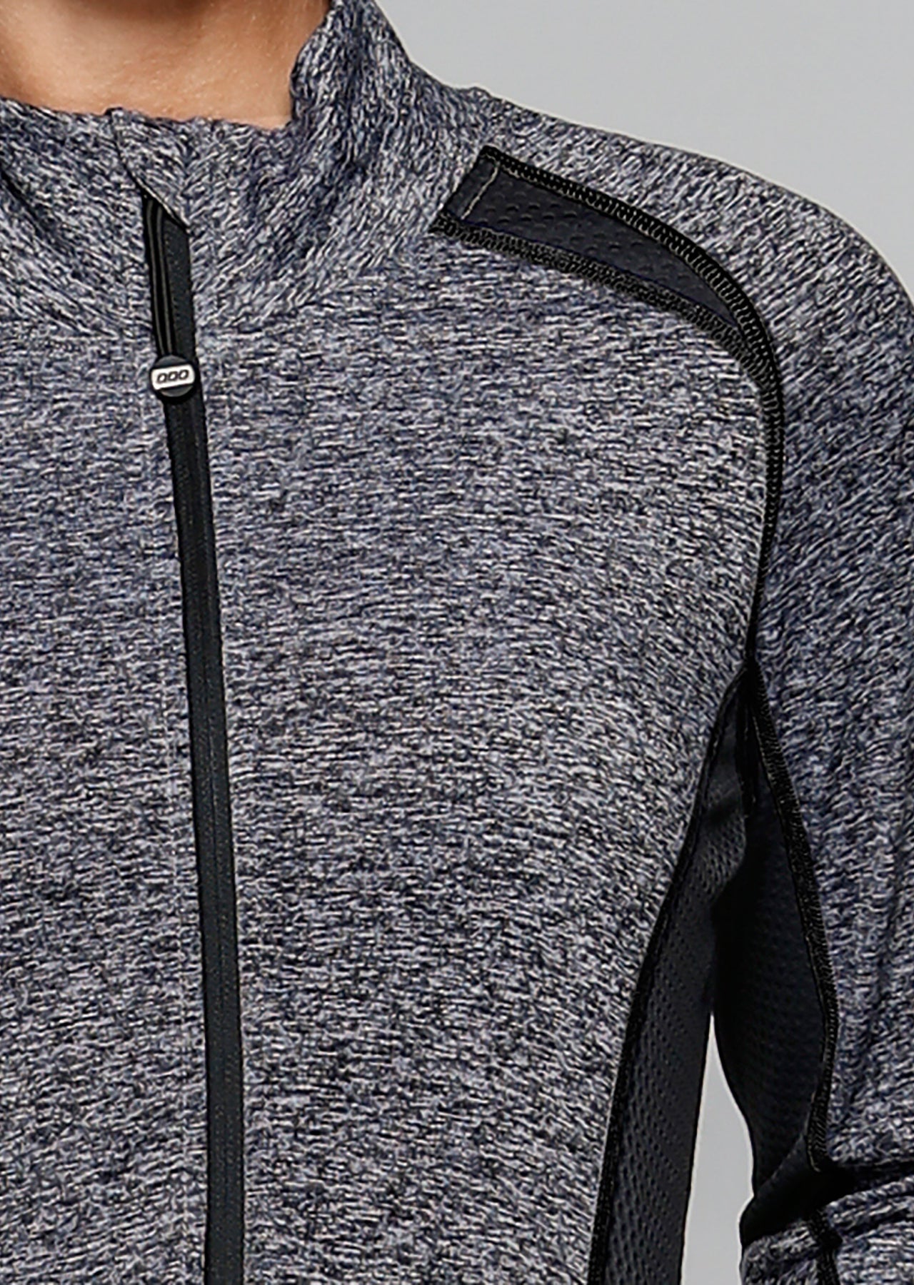 Lorna Jane Reign Active Zip Through - Black Marl