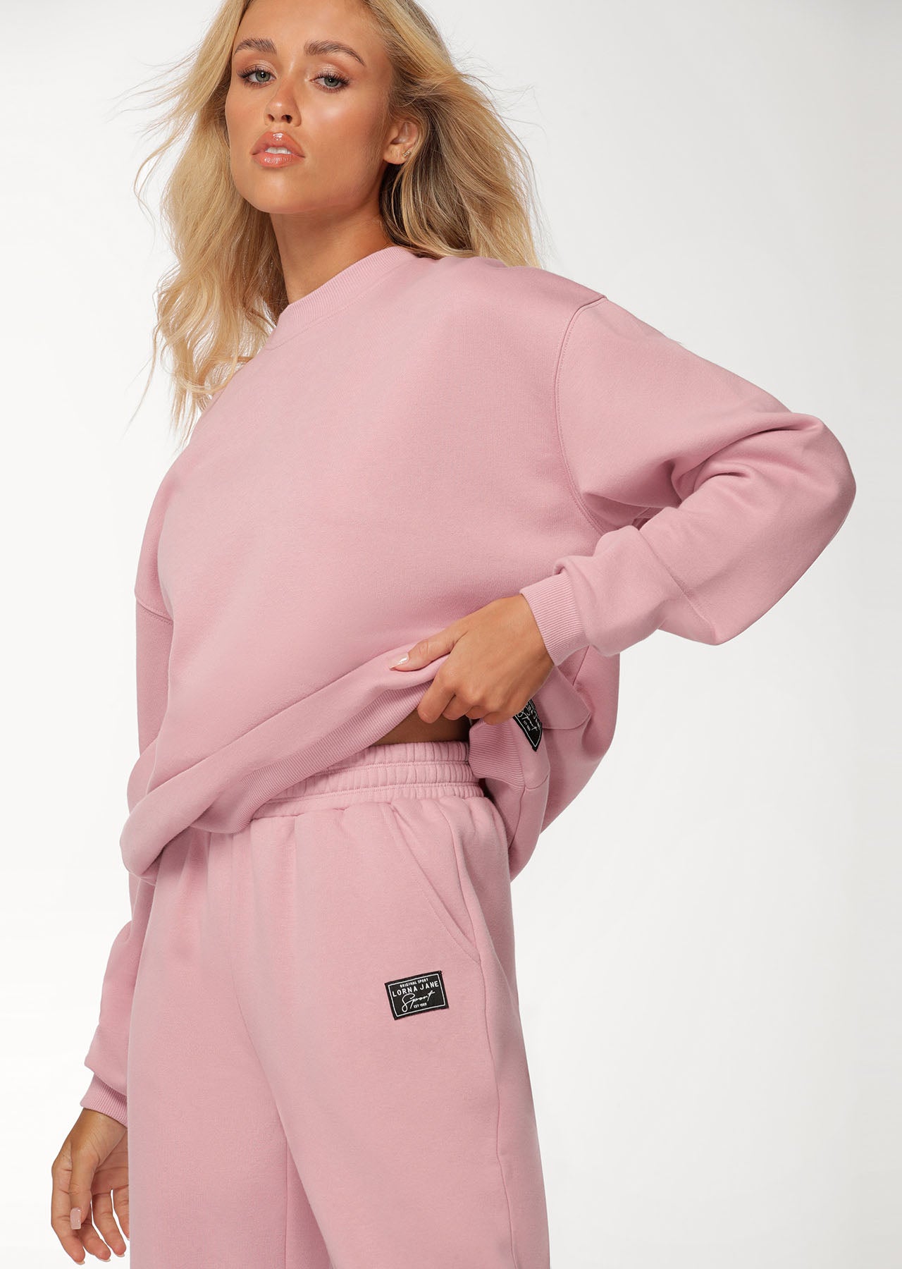 Lorna Jane Relax Sweat - Dark Dusty Rose