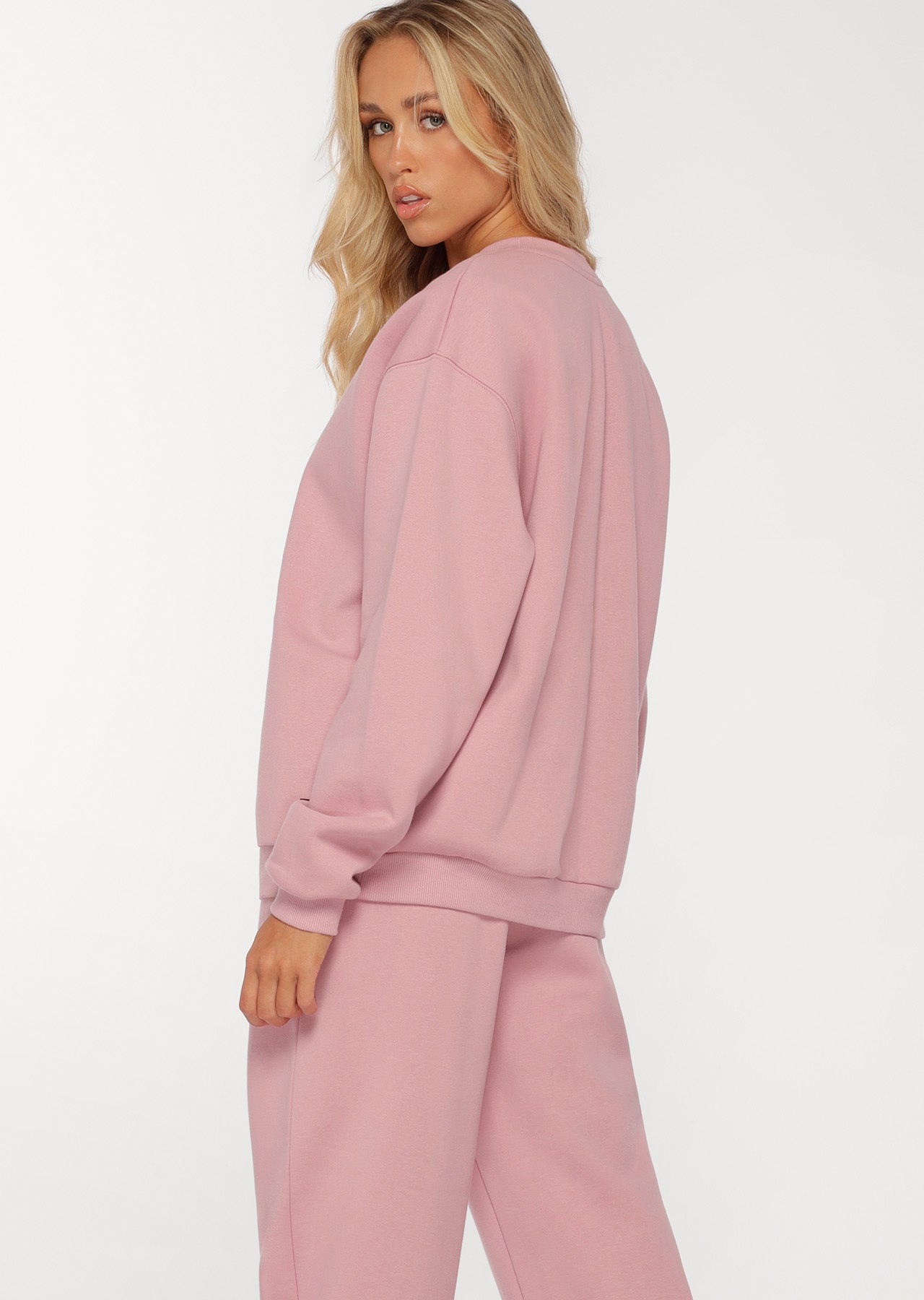 Lorna Jane Relax Sweat - Dark Dusty Rose