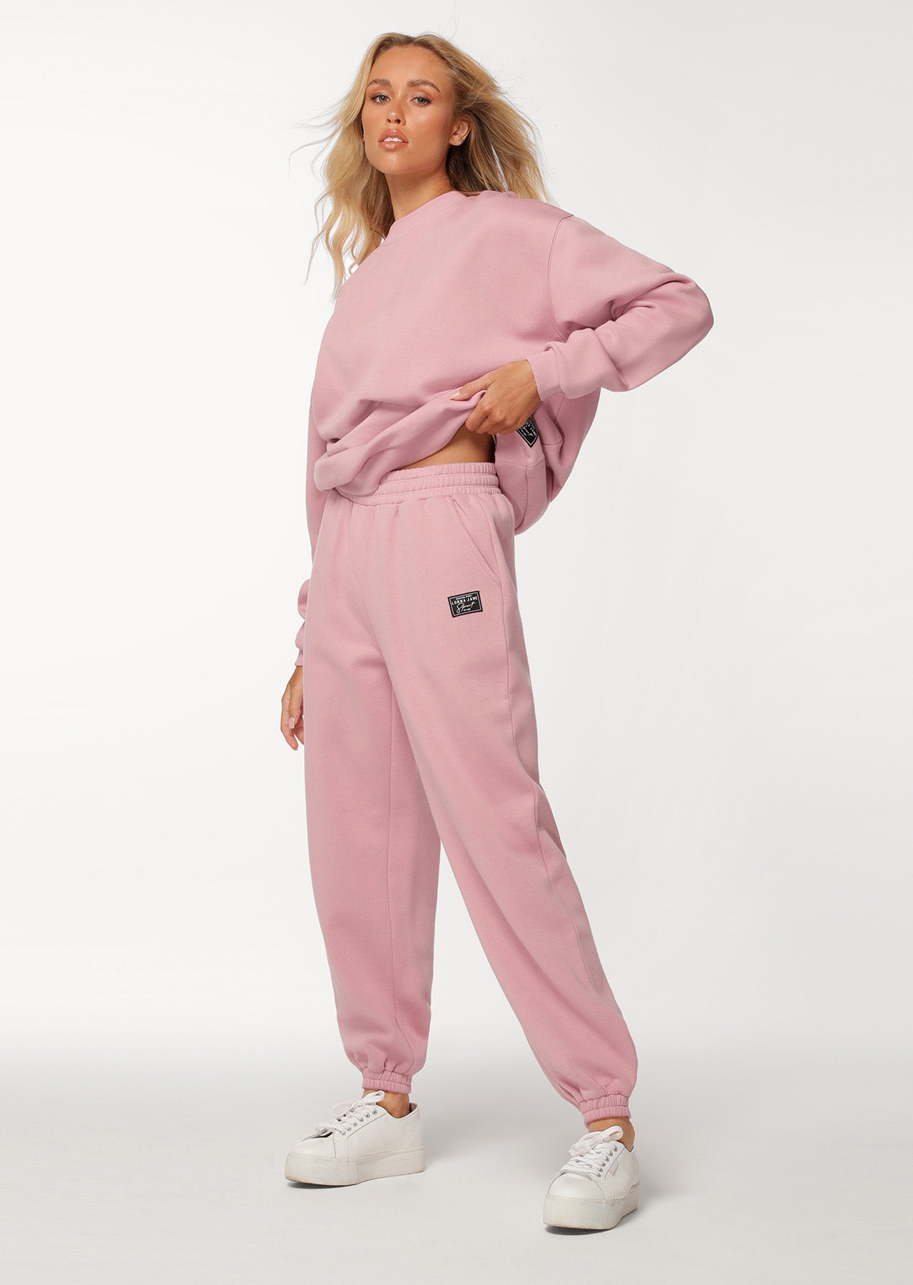 Lorna Jane Relax Sweat - Dark Dusty Rose