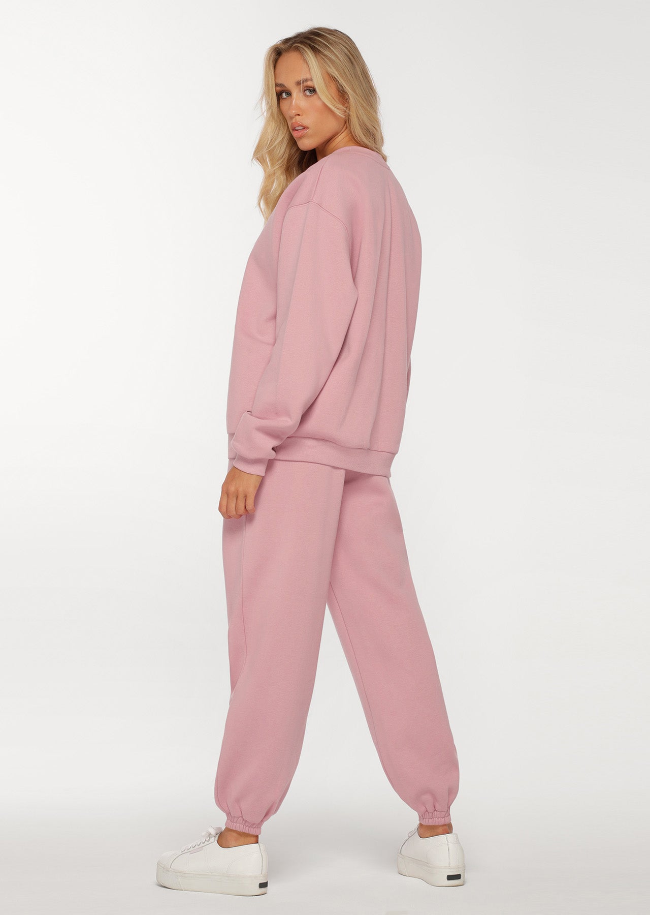 Lorna Jane Relax Sweat - Dark Dusty Rose