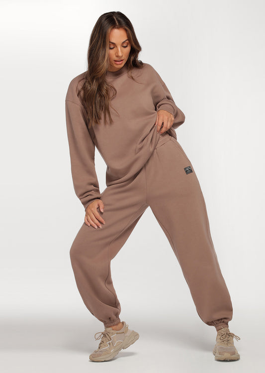 Lorna Jane Relax Track Pants - Bone