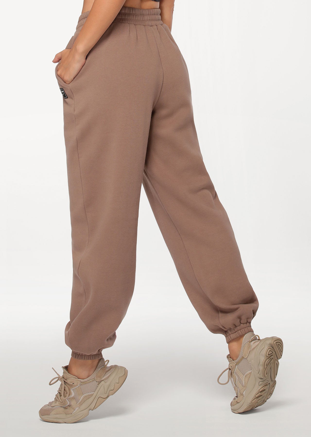 Lorna Jane Relax Track Pants - Bone