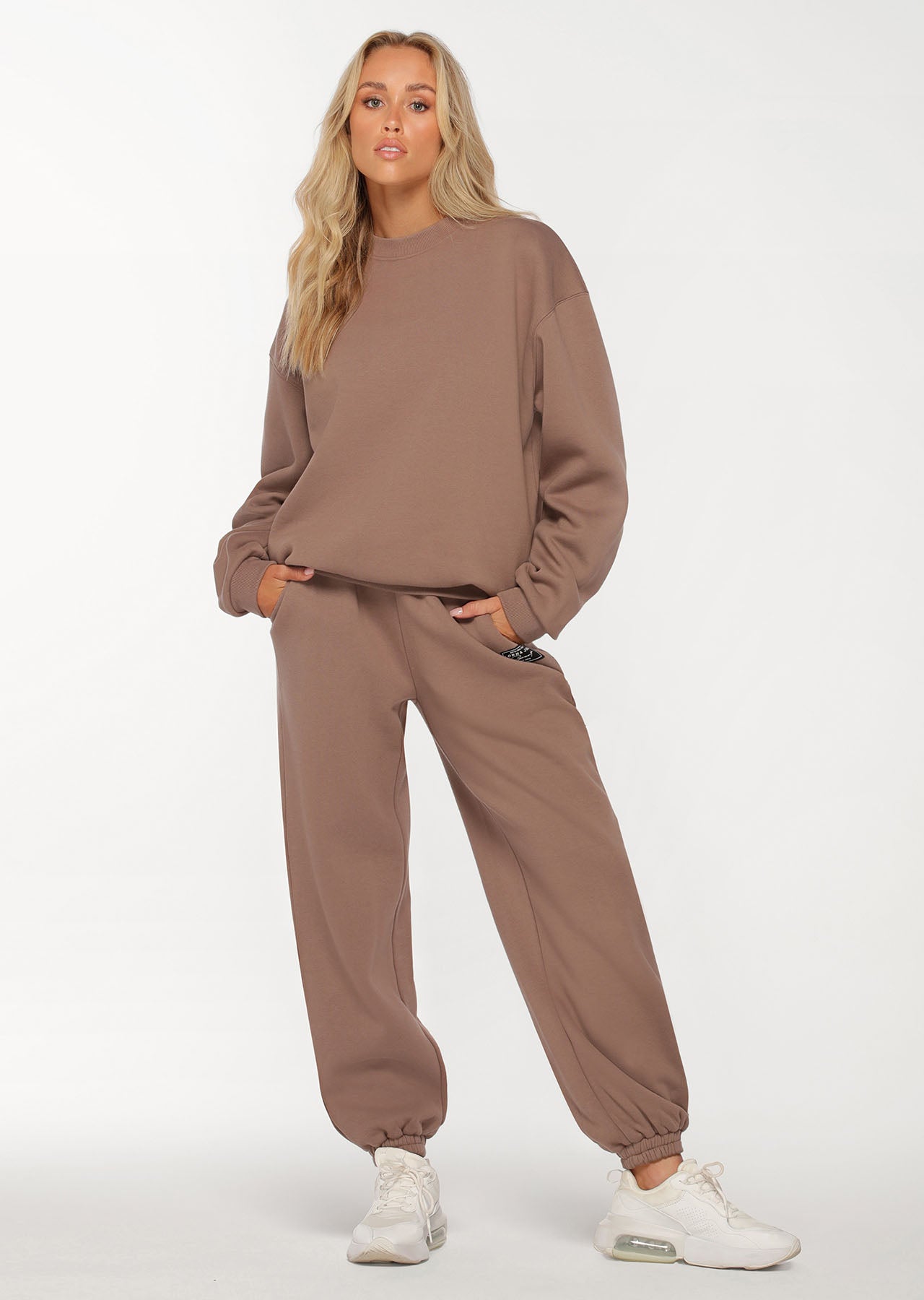 Lorna Jane Relax Track Pants - Bone