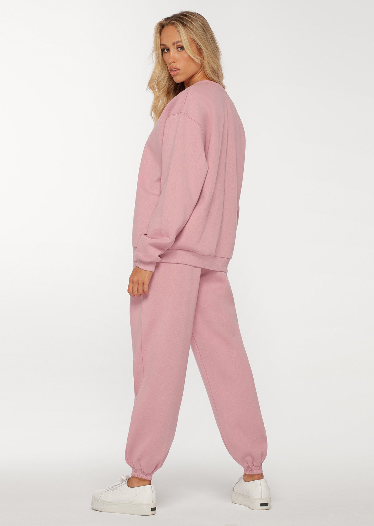 Lorna Jane Relax Track Pants - Dark Dusty Rose