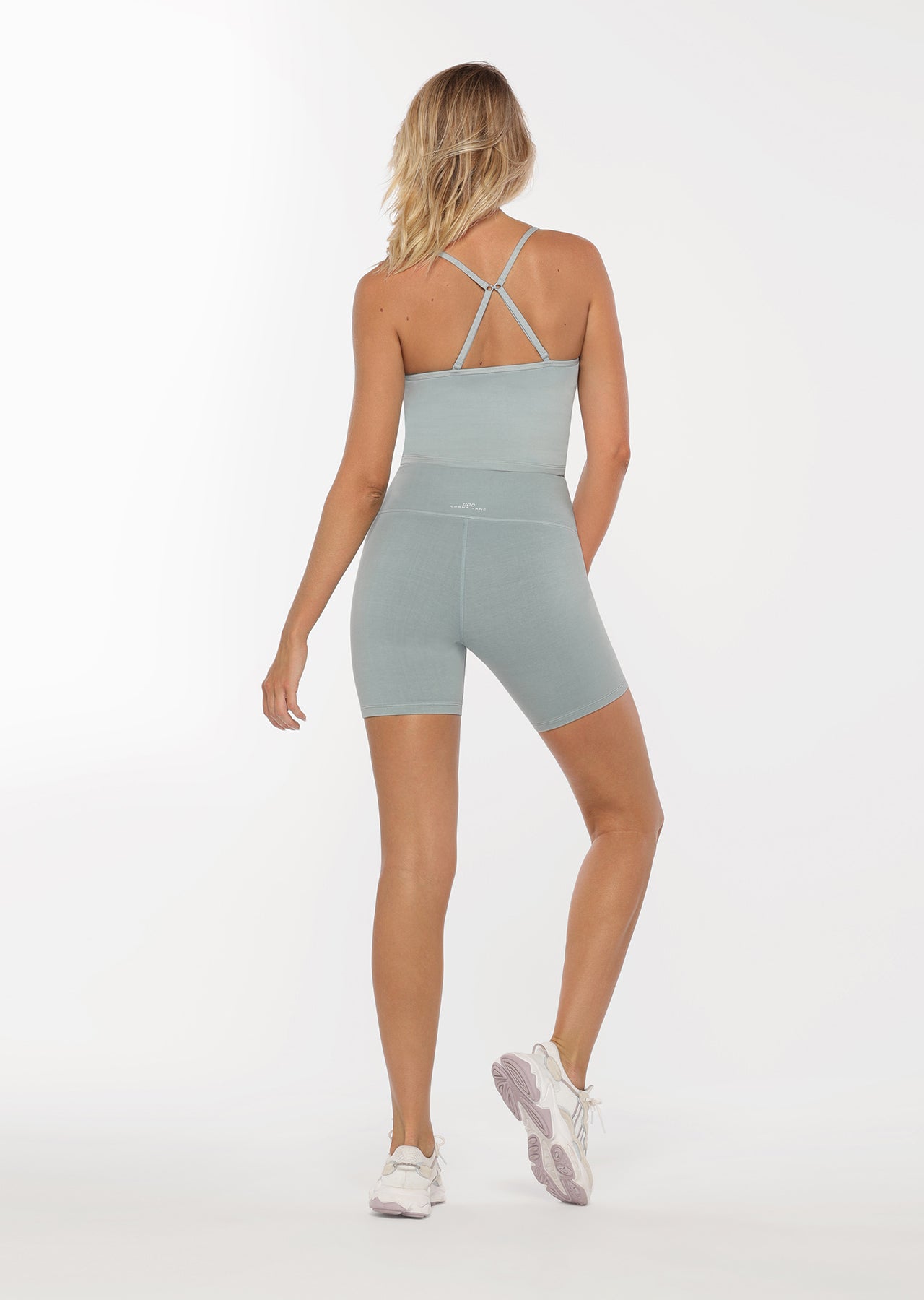 Lorna Jane Relaxed Bike Shorts - Mirror Blue