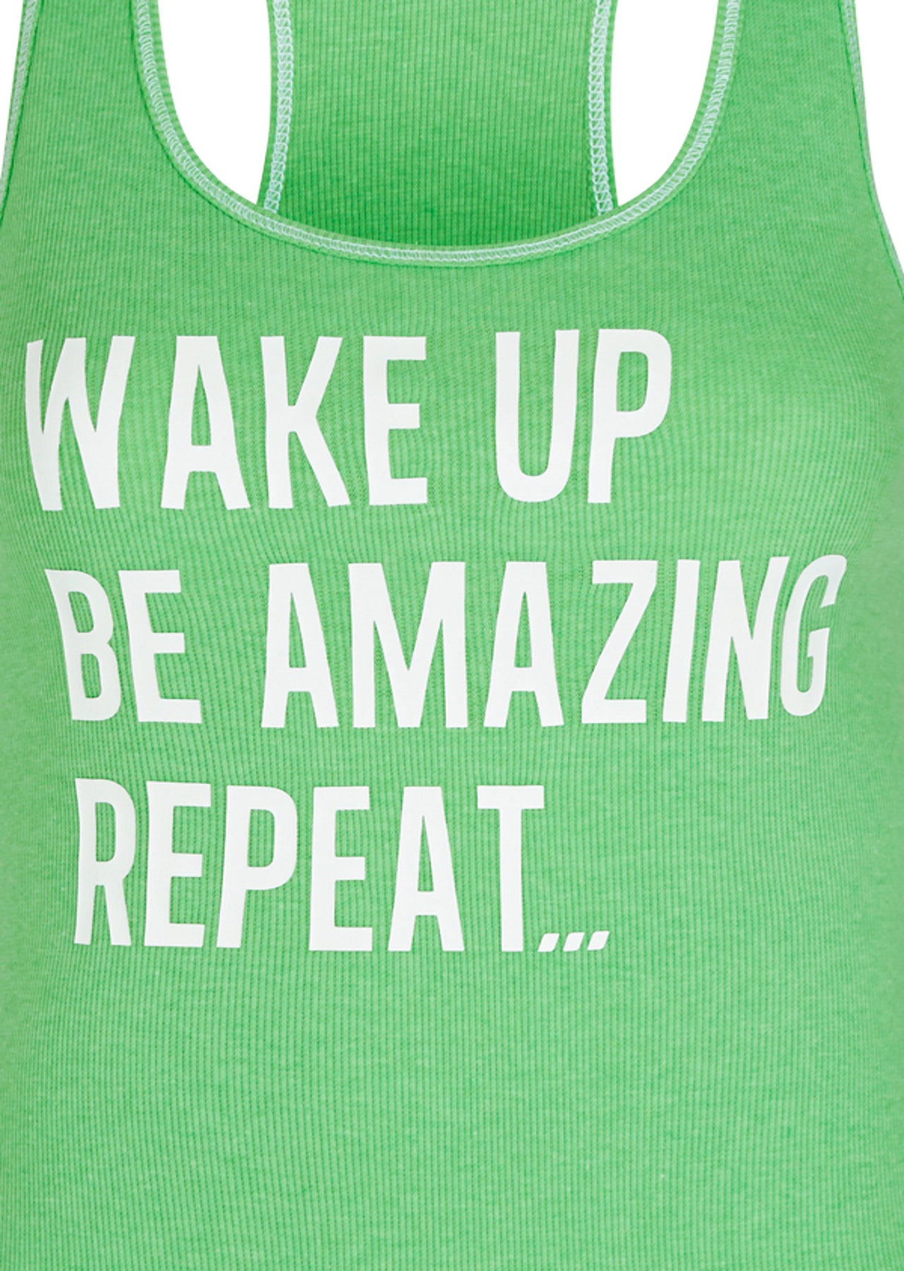 Lorna Jane Repeat Beat Tank - Neon Apple Marl