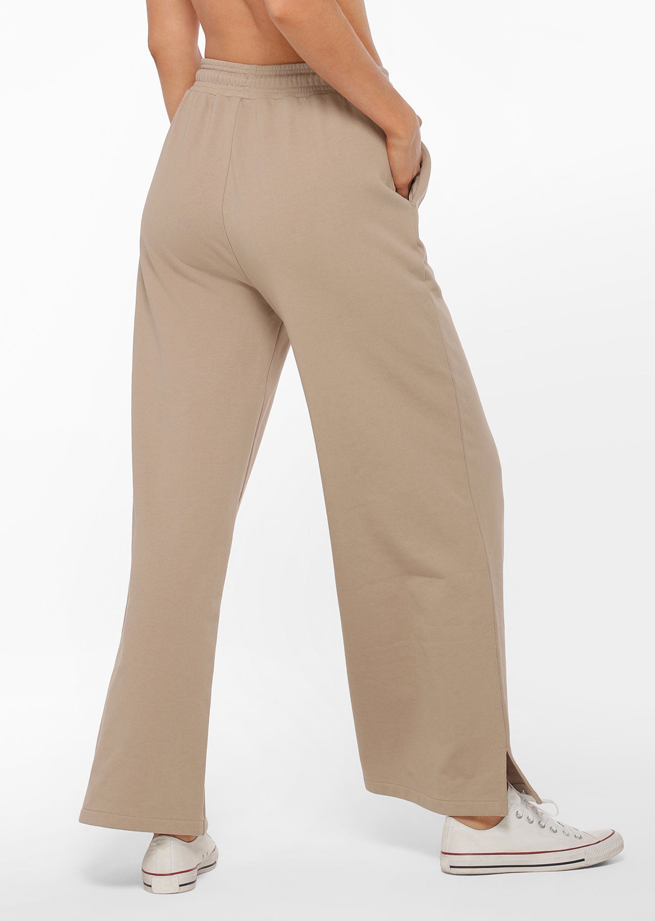 Lorna Jane Reset Trackpants - Dark Off White