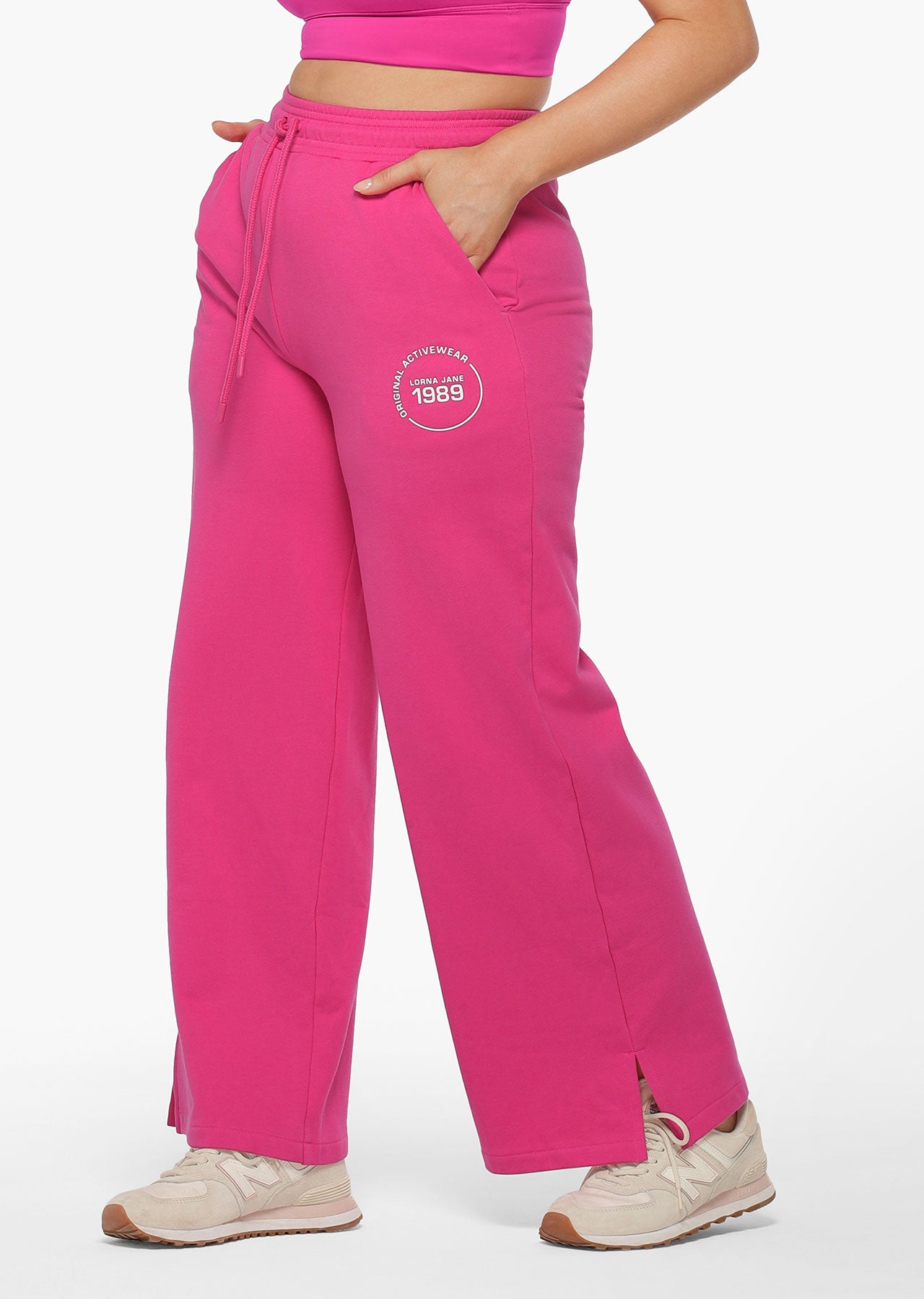 Lorna Jane Reset Trackpants - Bright Pink