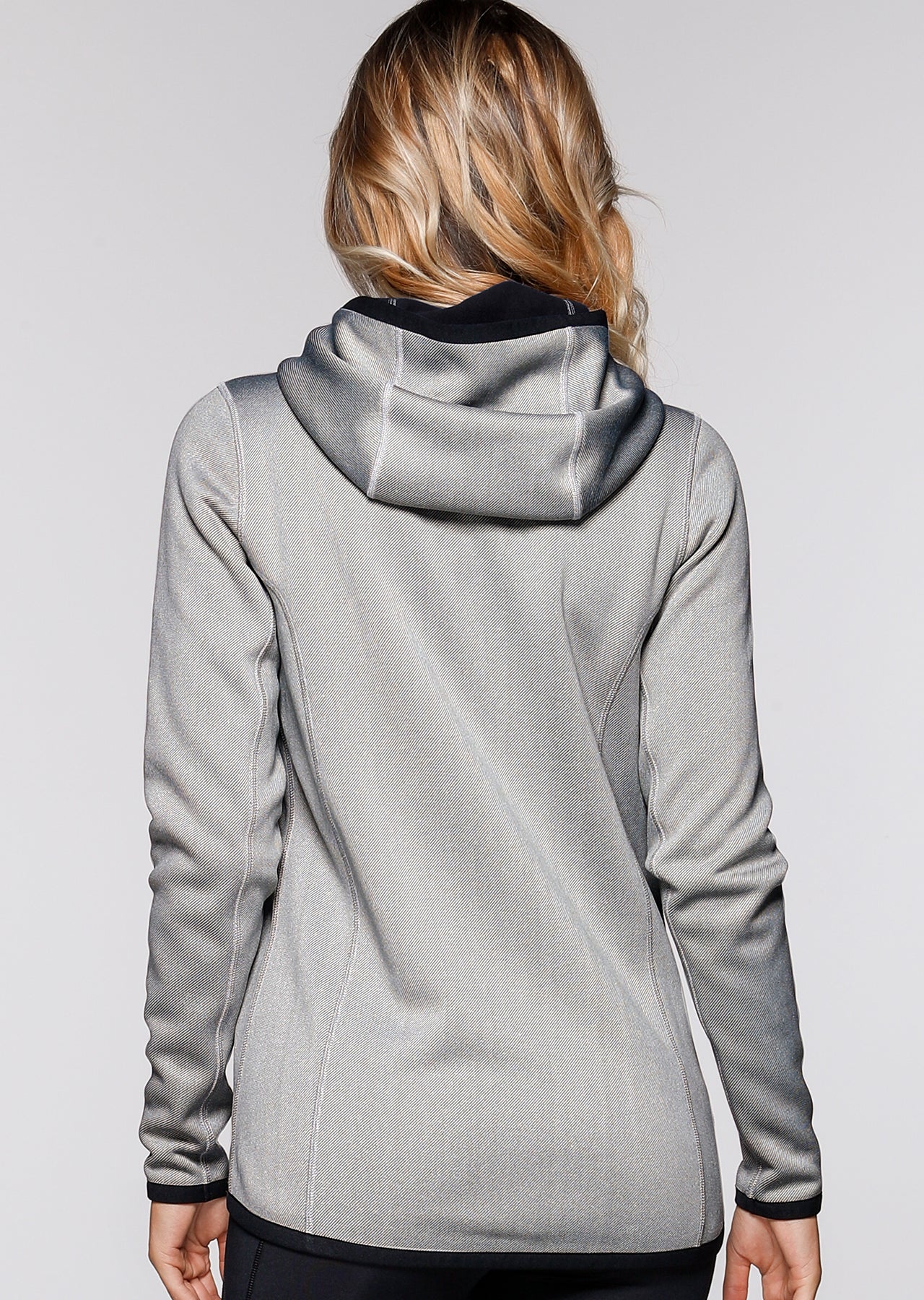 Lorna Jane Response Active Hoodie - Light Grey Marl