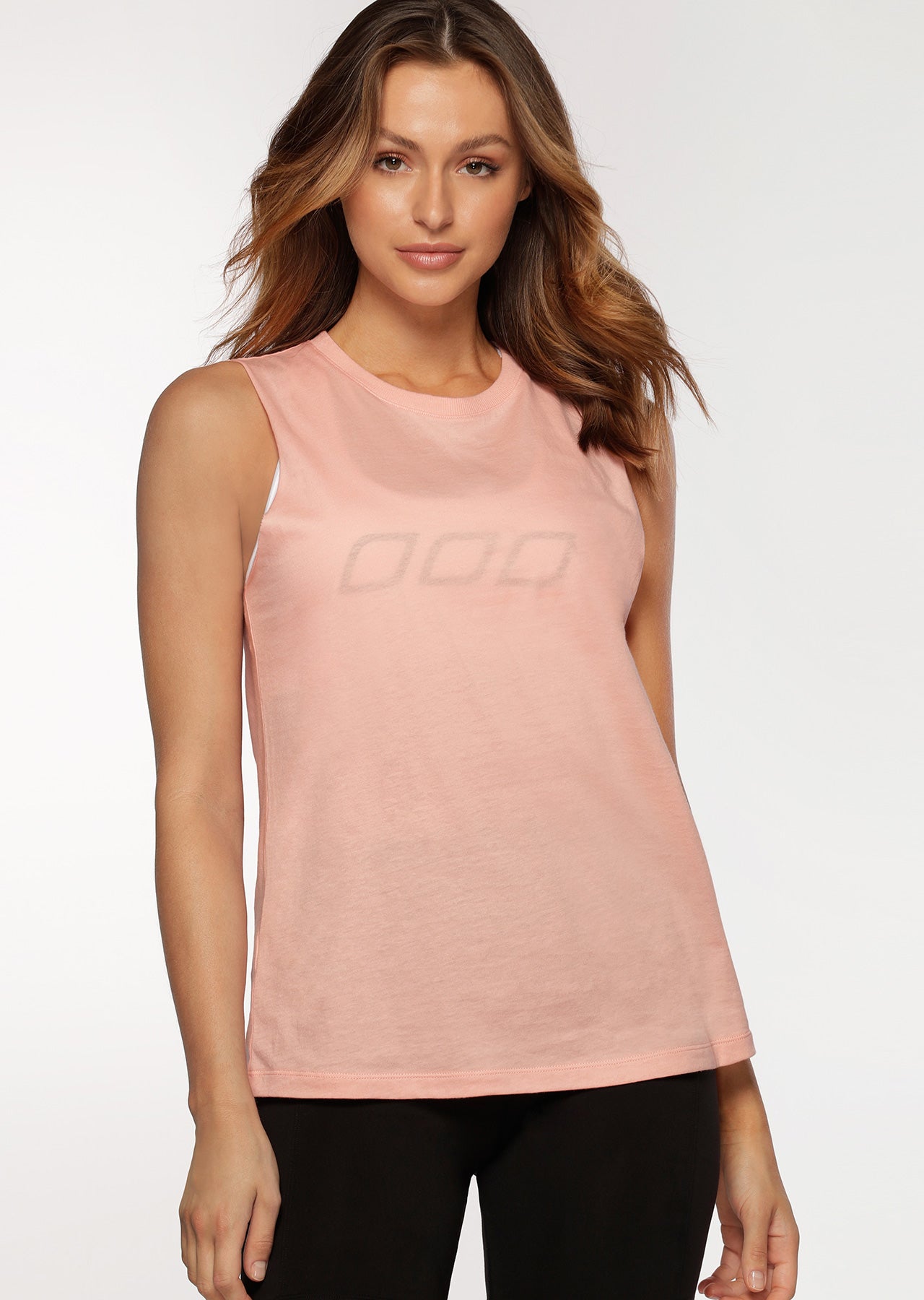 Lorna Jane Resting Beach Face Tank - Ballerina