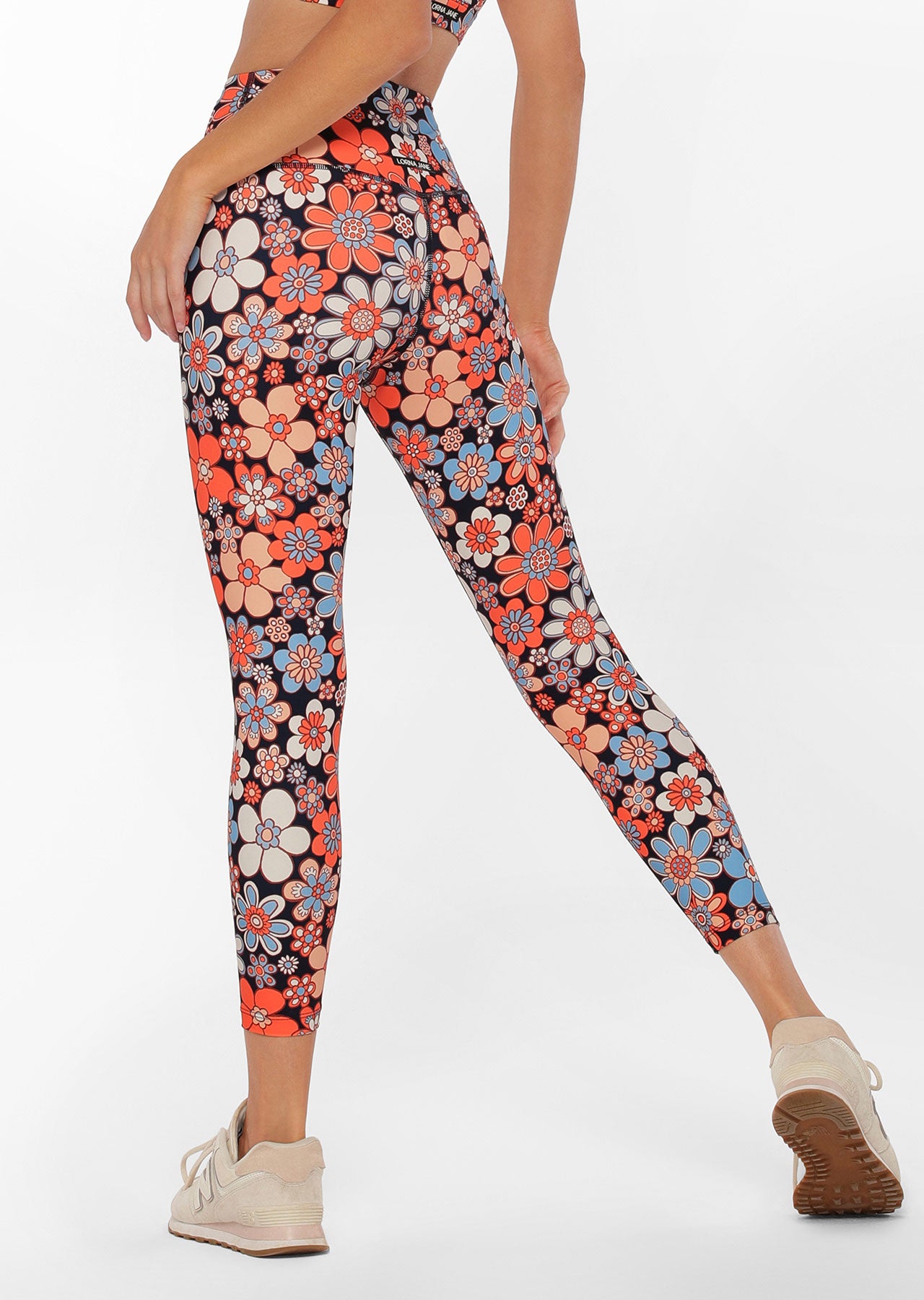 Lorna Jane Retro Revival Ankle Biter Leggings - Retro Revival Print