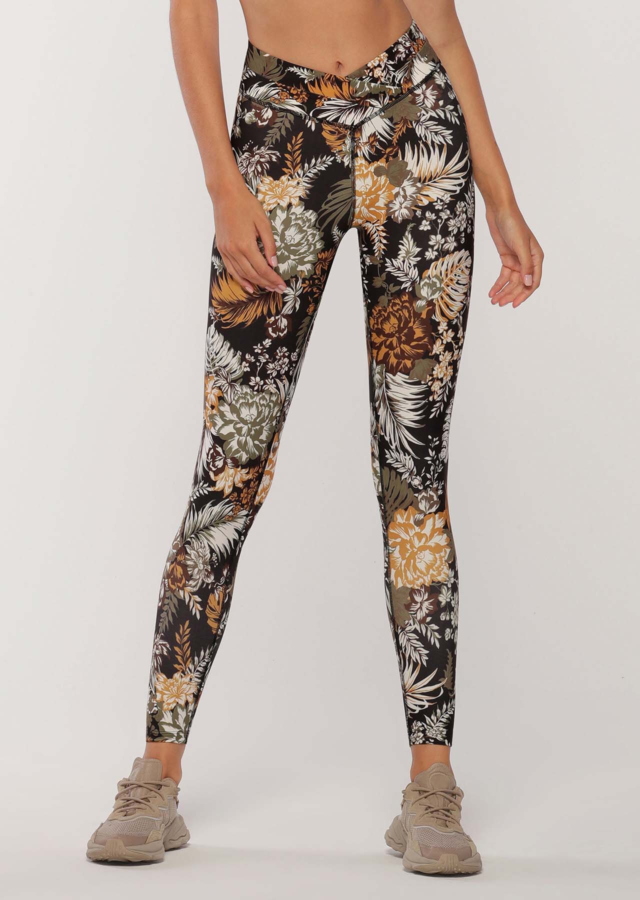 Lorna Jane Retro Tropicana Full Length Leggings - Retro Tropicana Print