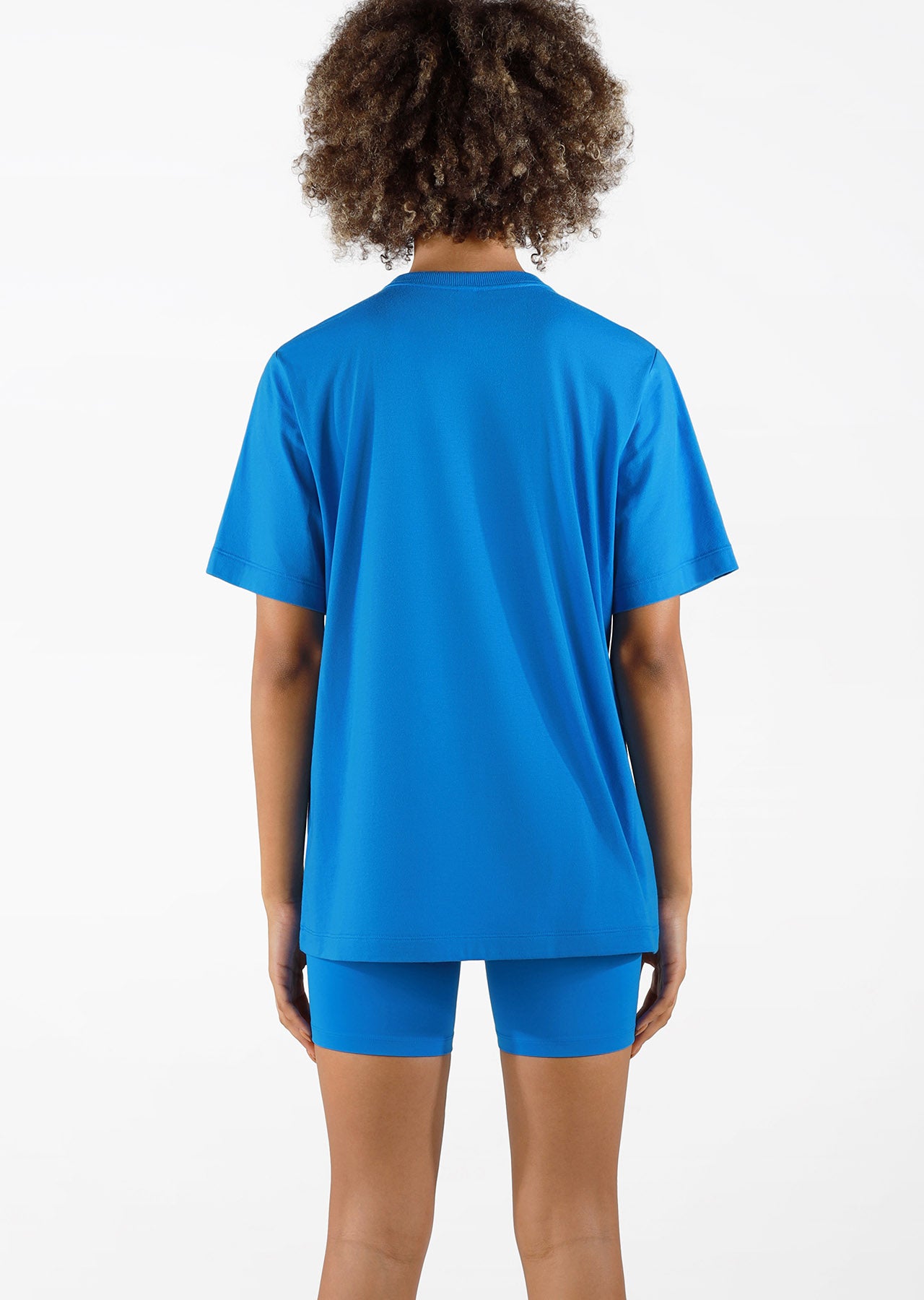 Lorna Jane Ride The Wave Oversized Tee - Cornflower